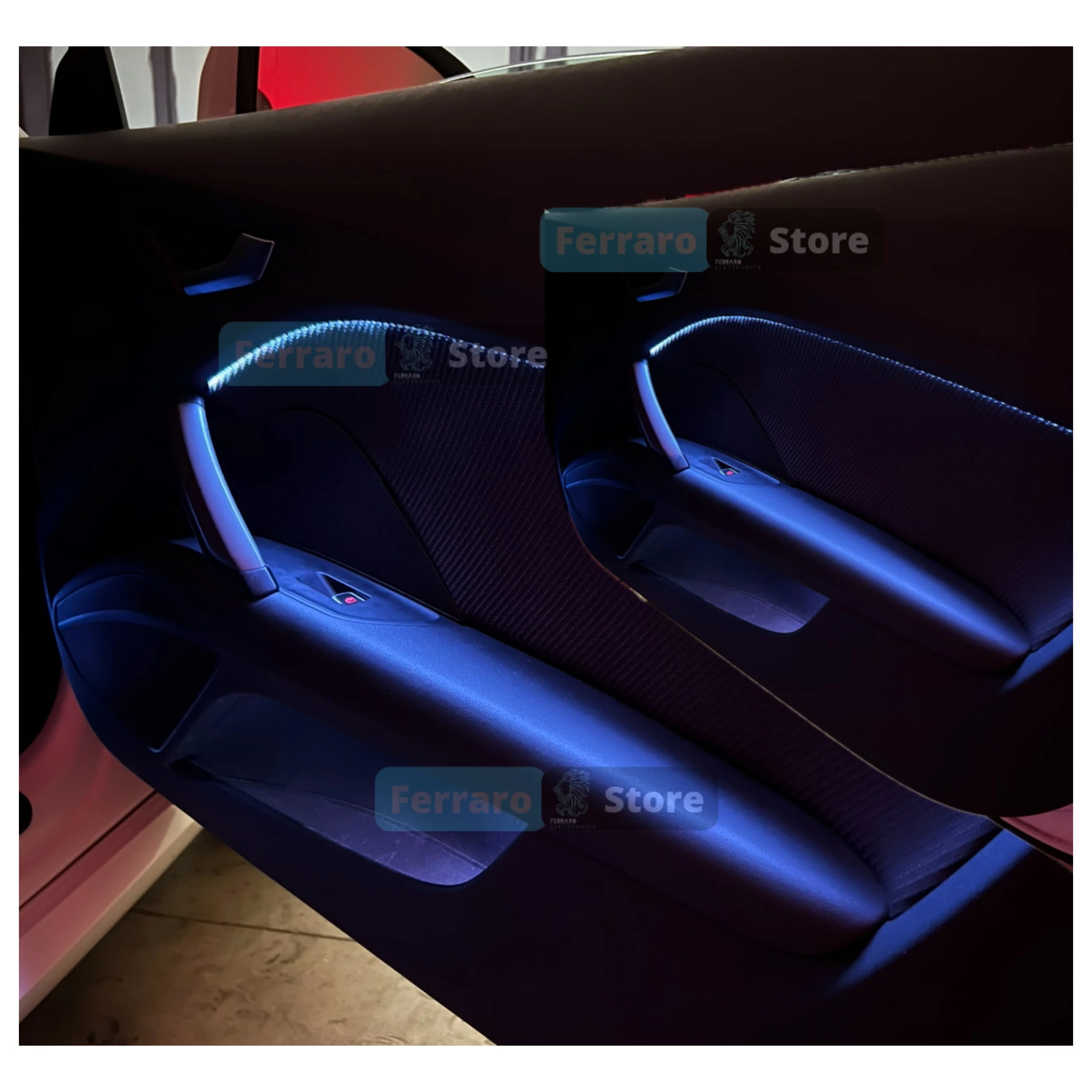 Ambient Light dedicato per Audi TT, Universale, Luci Ambiente con Comando da App, RGB Led, Led Dinamico - Image 3