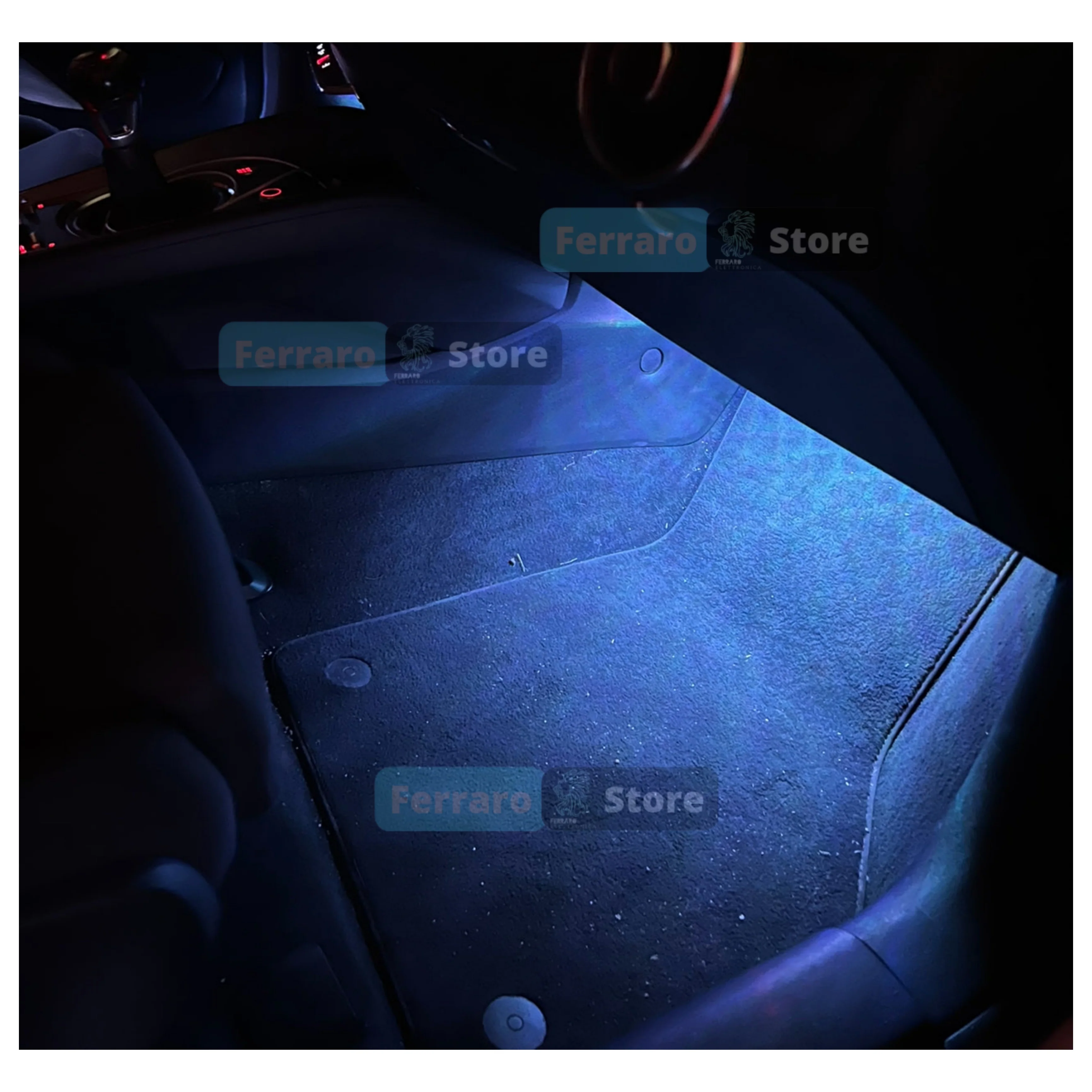 Ambient Light dedicato per Audi TT, Universale, Luci Ambiente con Comando da App, RGB Led, Led Dinamico - Image 4
