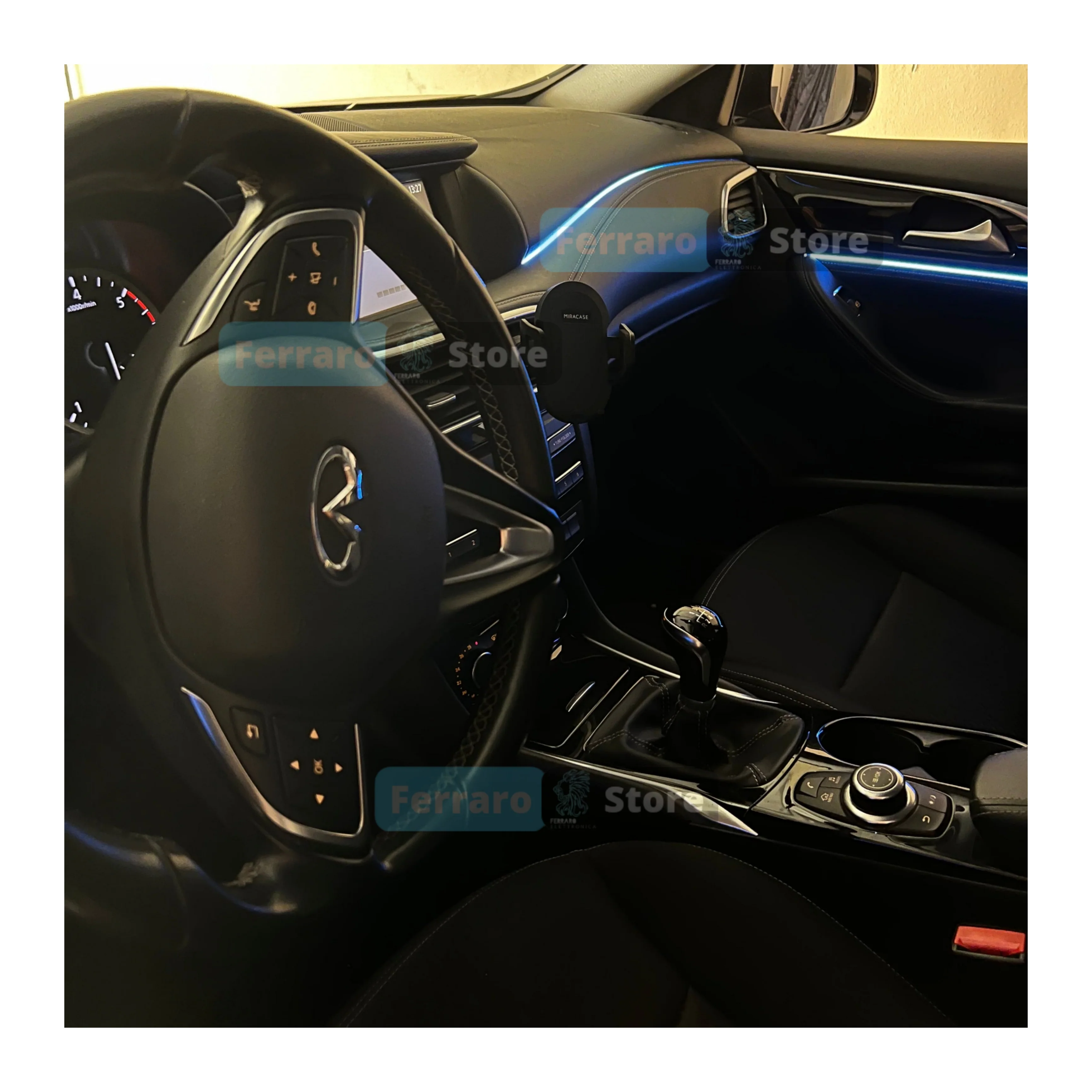Ambient Light per per Infiniti Q30, Universale, APP, RGB Led, Led Dinamico - Image 2