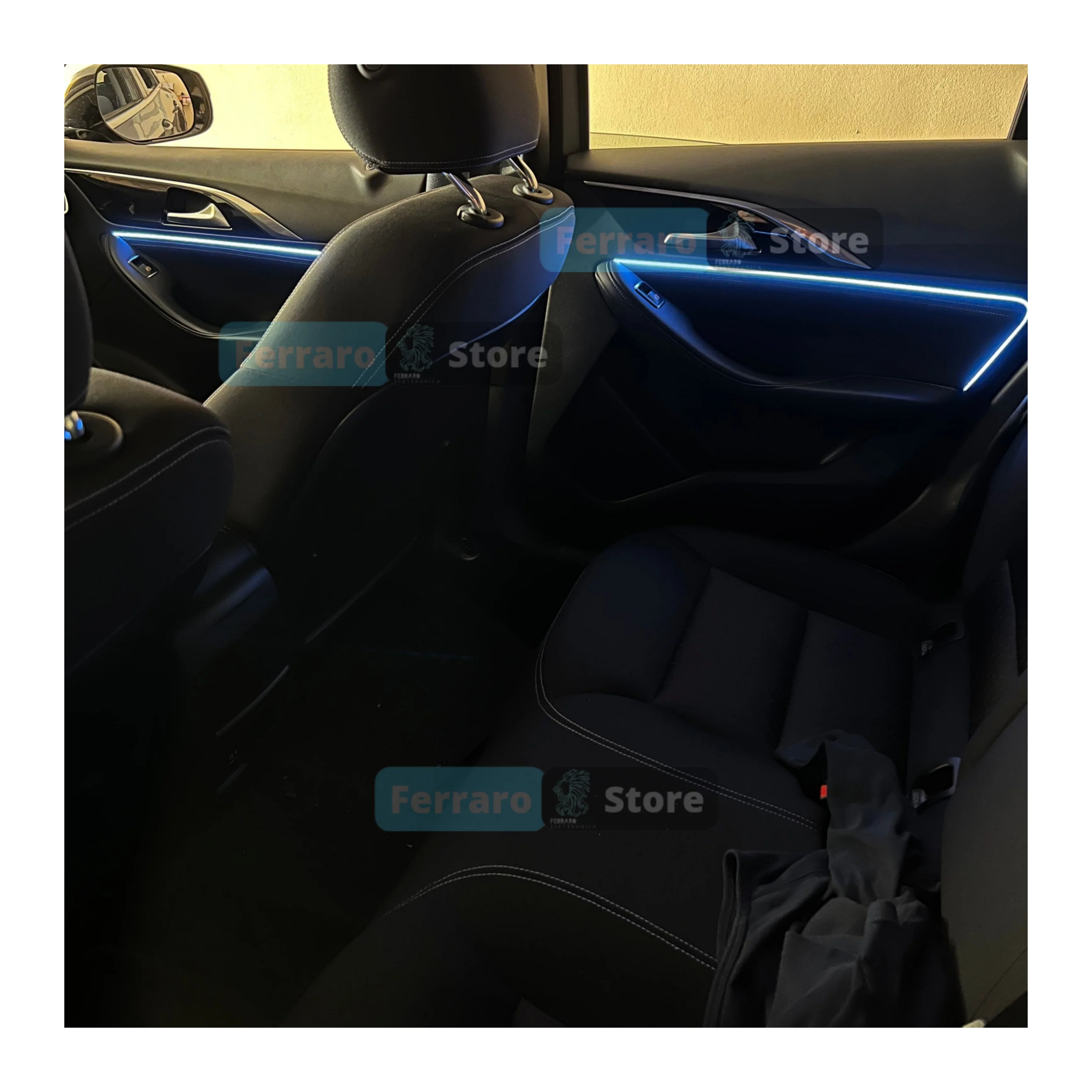 Ambient Light per per Infiniti Q30, Universale, APP, RGB Led, Led Dinamico - Image 6