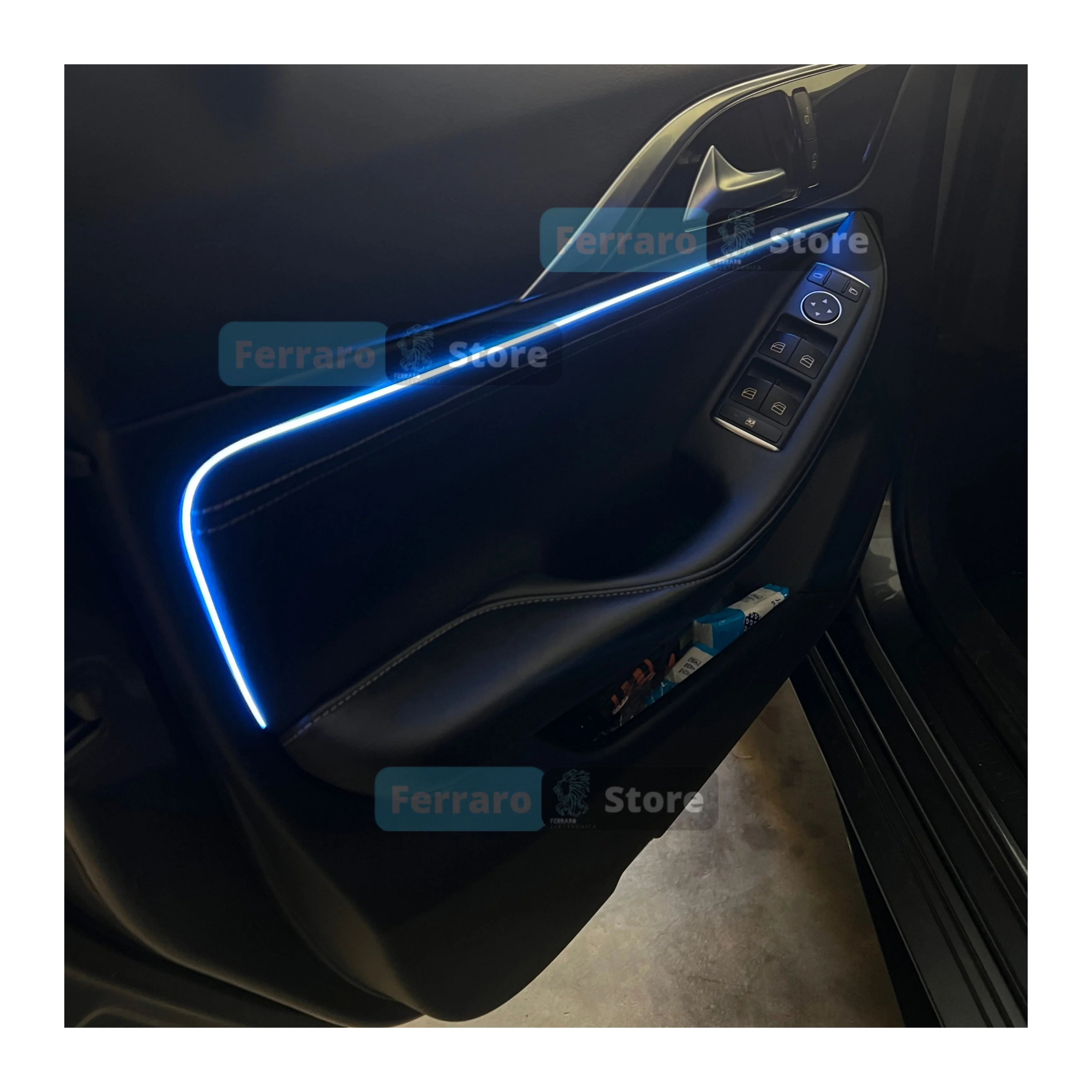 Ambient Light per per Infiniti Q30, Universale, APP, RGB Led, Led Dinamico - Image 7