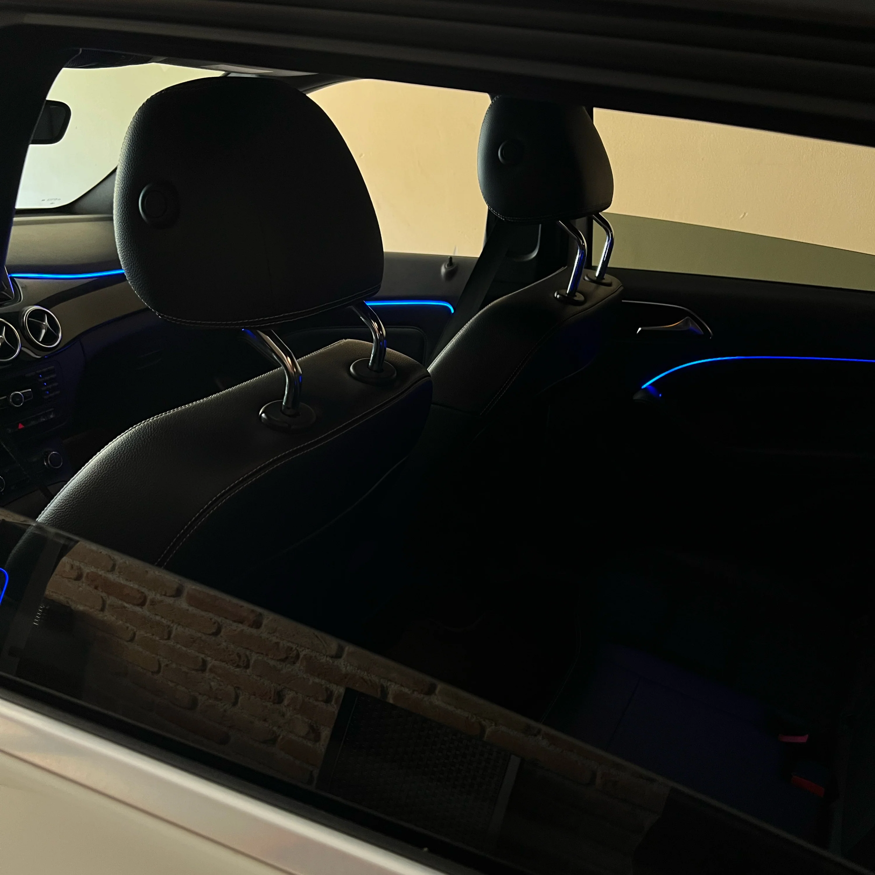 Ambient Light per Mercedes Classe B w246, Universale, Luci Ambiente con Comando da App, RGB Led, Led Dinamico - Image 5