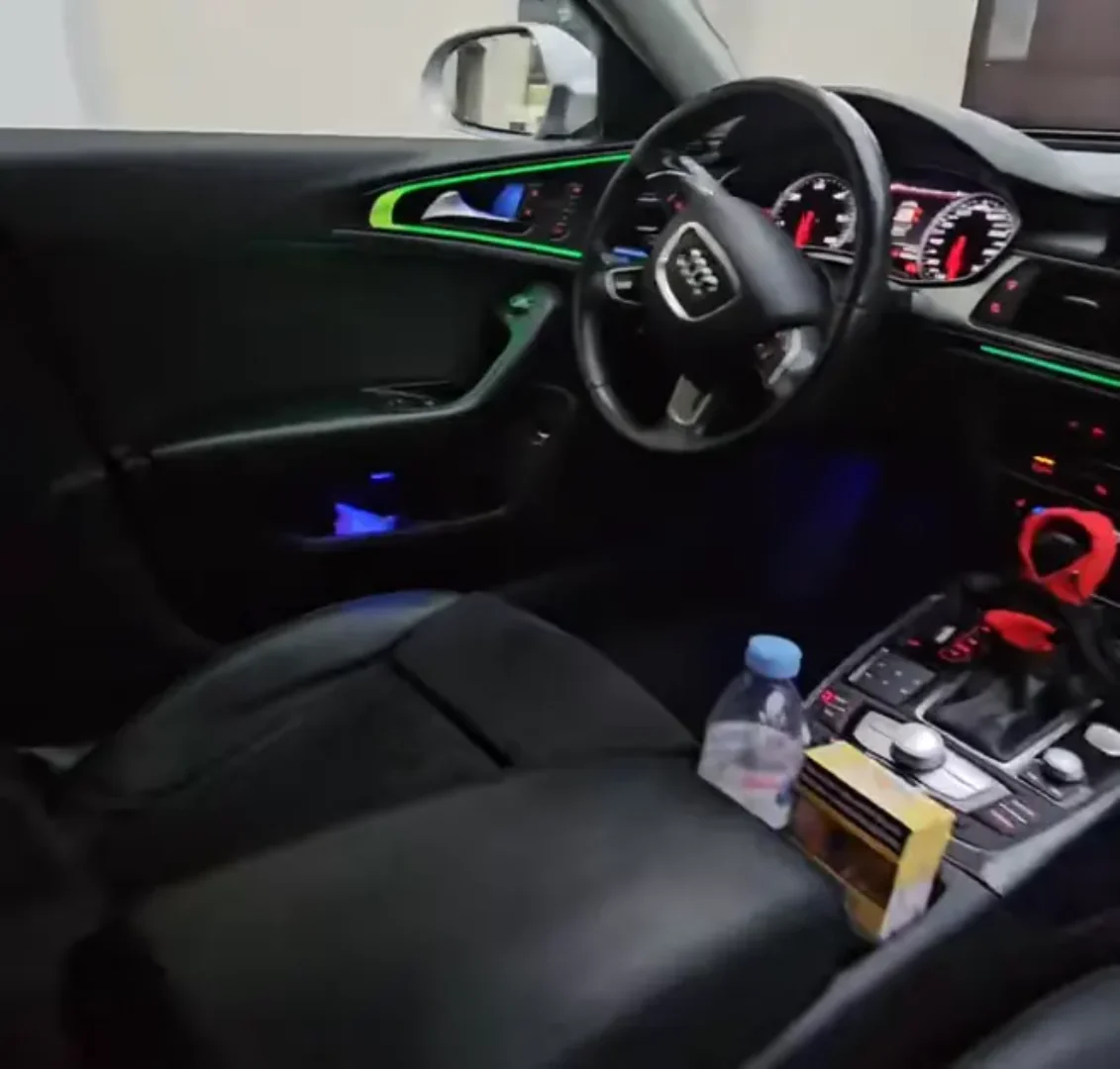 (PRENOTA) Ambient Light per Audi A6 C7 (2011-2018), 256 Colori, APP - Image 4