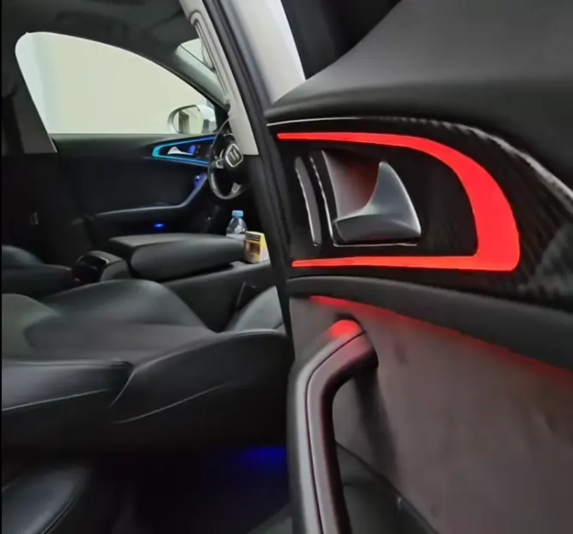 (PRENOTA) Ambient Light per Audi A6 C7 (2011-2018), 256 Colori, APP - Image 5