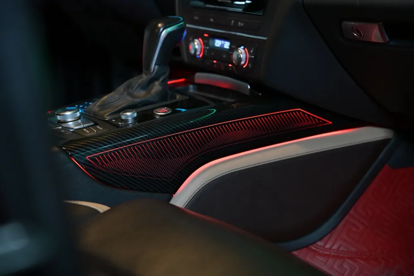 (PRENOTA) Ambient Light per Audi A7 C7 (2011-2018), 256 Colori, APP - Image 3