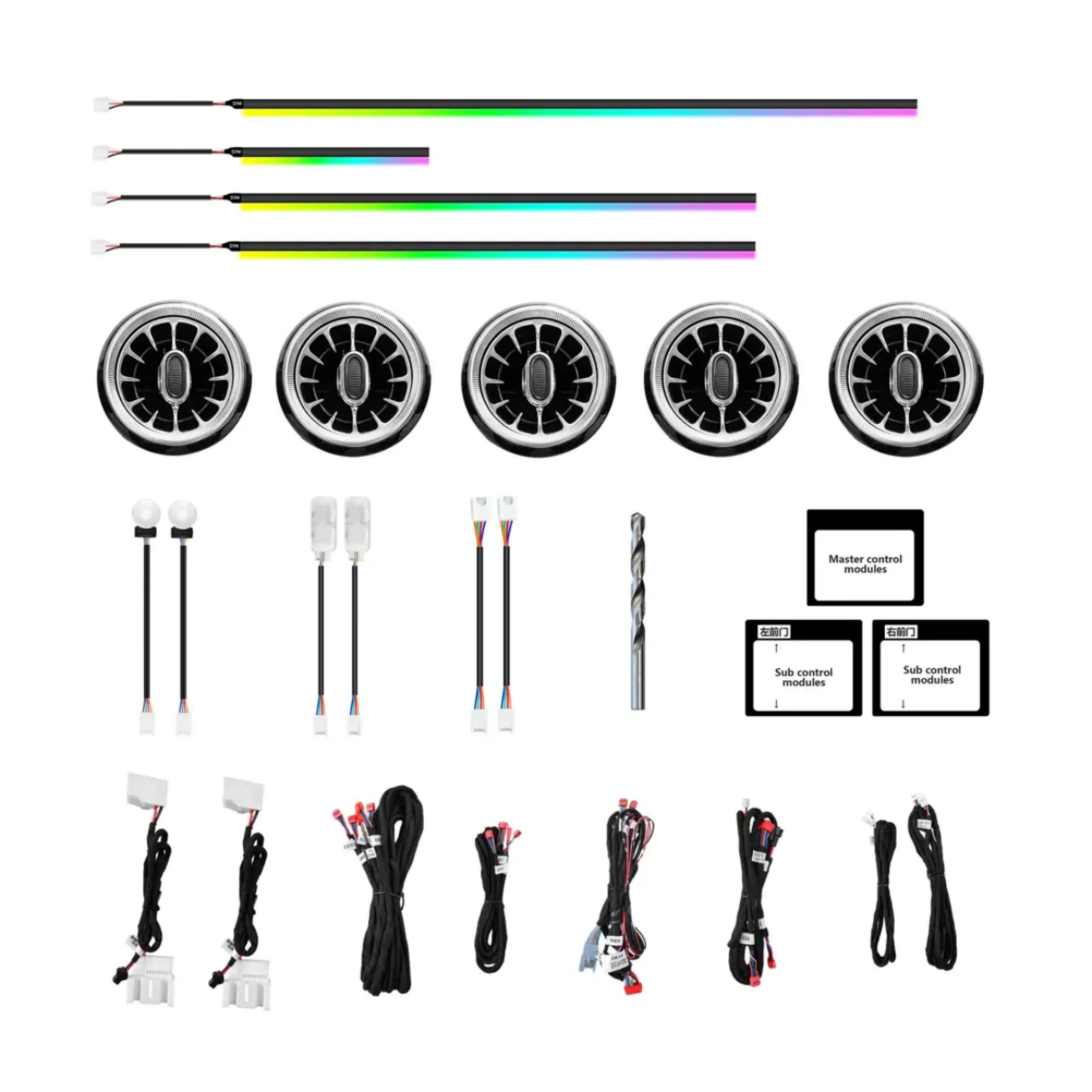 (PRENOTA) Ambient Light per Audi TT (2000-2024), 256 Colori, APP - Image 5