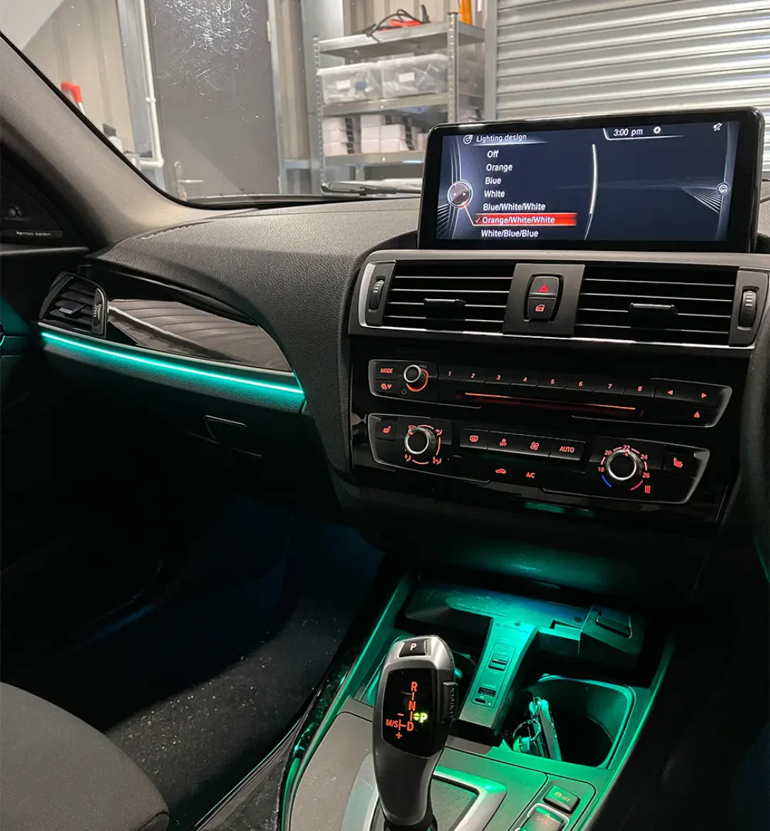 (PRENOTA) Ambient Light per BMW Serie 2, F22, F23, M240i (2013-2019), 256 Colori, APP - Image 5