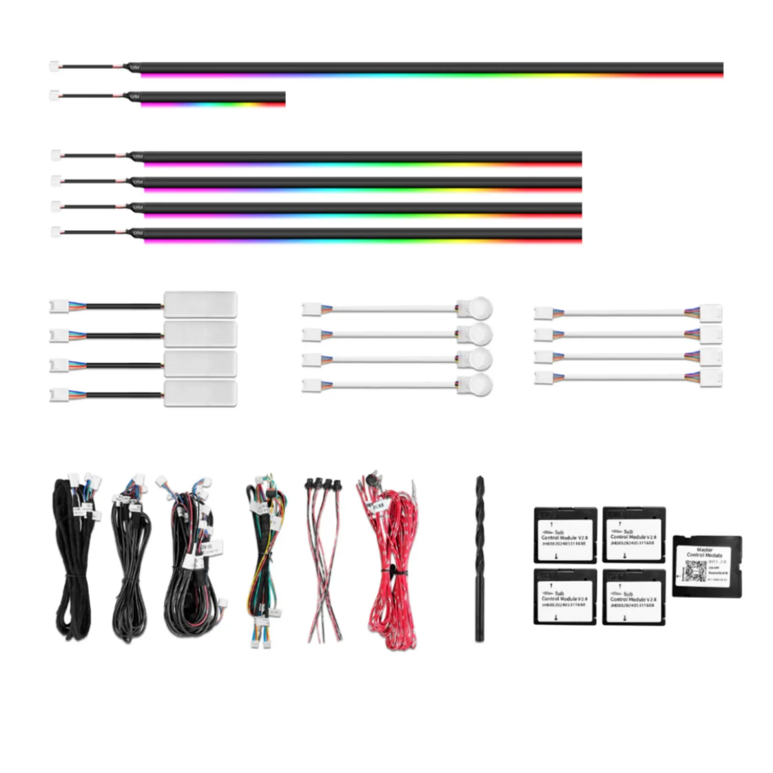 (PRENOTA) Ambient Light per BMW Serie 2, F22, F23, M240i (2013-2019), 256 Colori, APP - Image 6