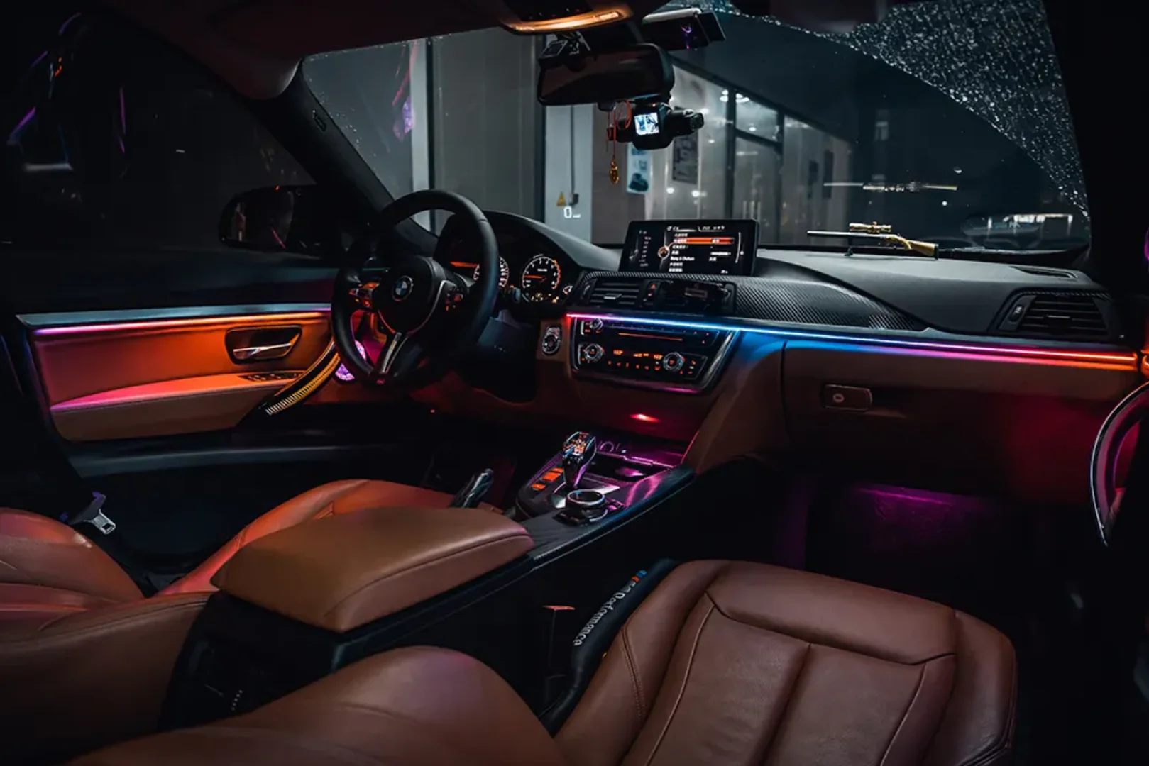 (PRENOTA) Ambient Light per BMW Serie 3 F34 GT (2013-2019), 256 Colori, APP - Image 6