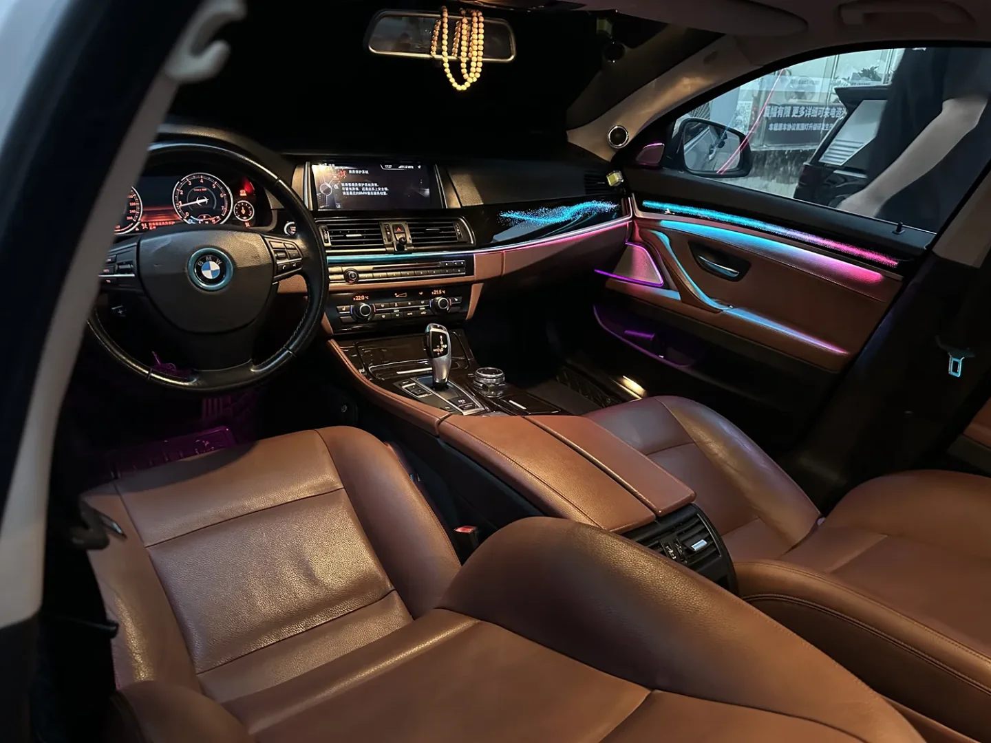 (PRENOTA) Ambient Light per BMW Serie 5 F10, F11 (2011-2017), 256 Colori, APP - Image 5
