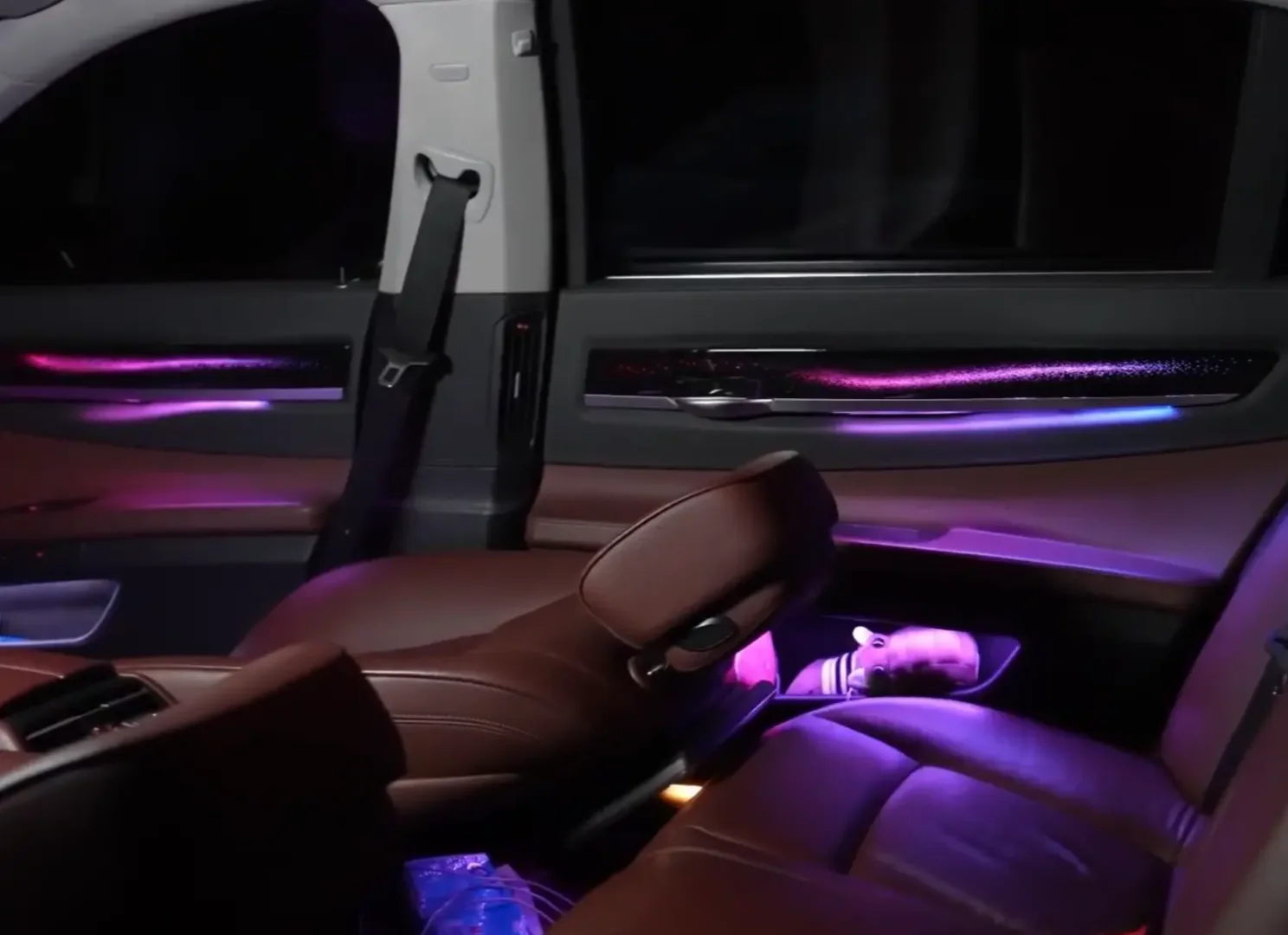 (PRENOTA) Ambient Light per BMW Serie 7 F01, F02 (2009-2014), 256 Colori, APP - Image 3