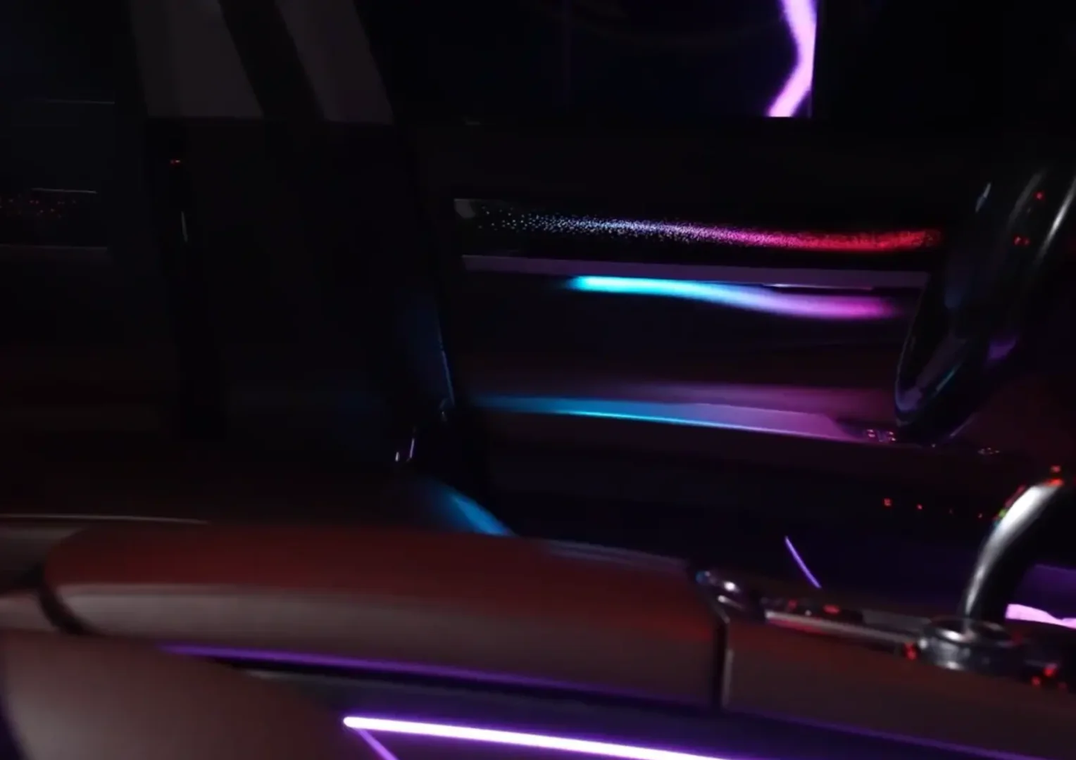 (PRENOTA) Ambient Light per BMW Serie 7 F01, F02 (2009-2014), 256 Colori, APP - Image 4