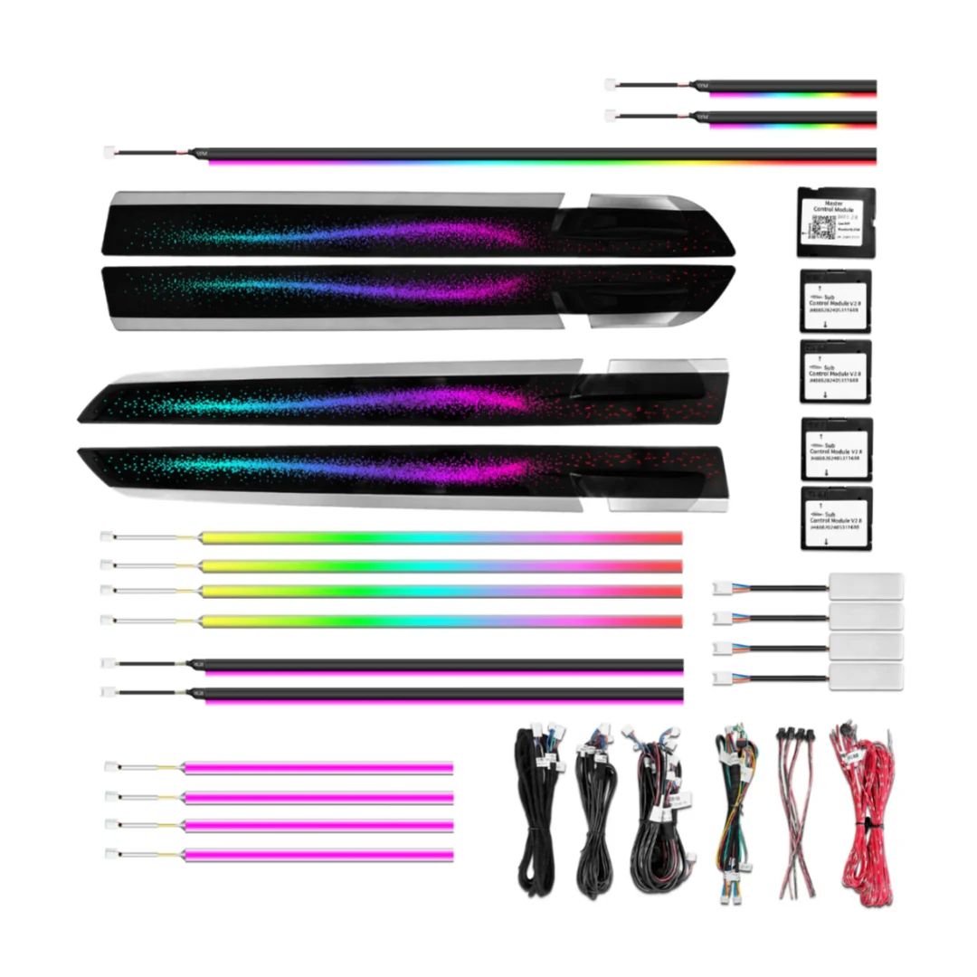 (PRENOTA) Ambient Light per BMW Serie 7 F01, F02 (2009-2014), 256 Colori, APP - Image 6