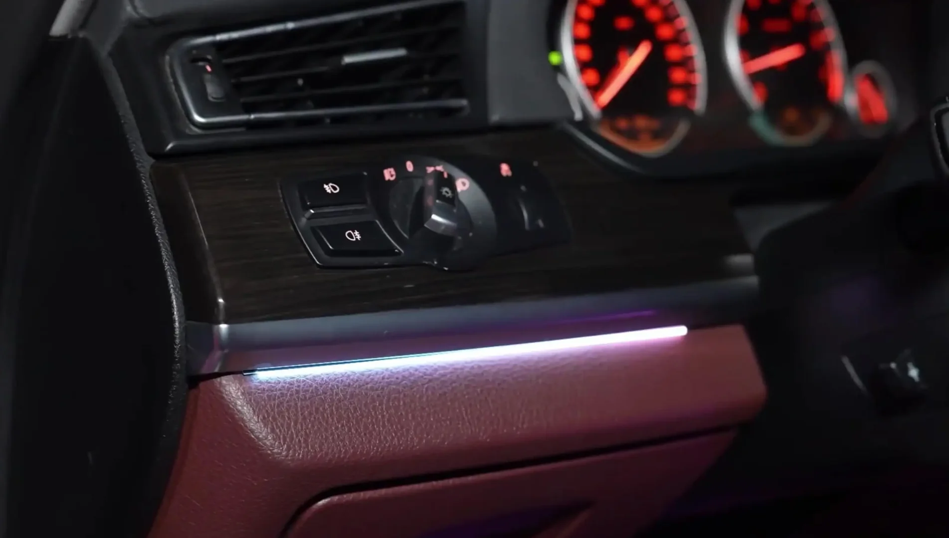 (PRENOTA) Ambient Light per BMW Serie 7 F01, F02 (2009-2014), 256 Colori, APP - Image 4