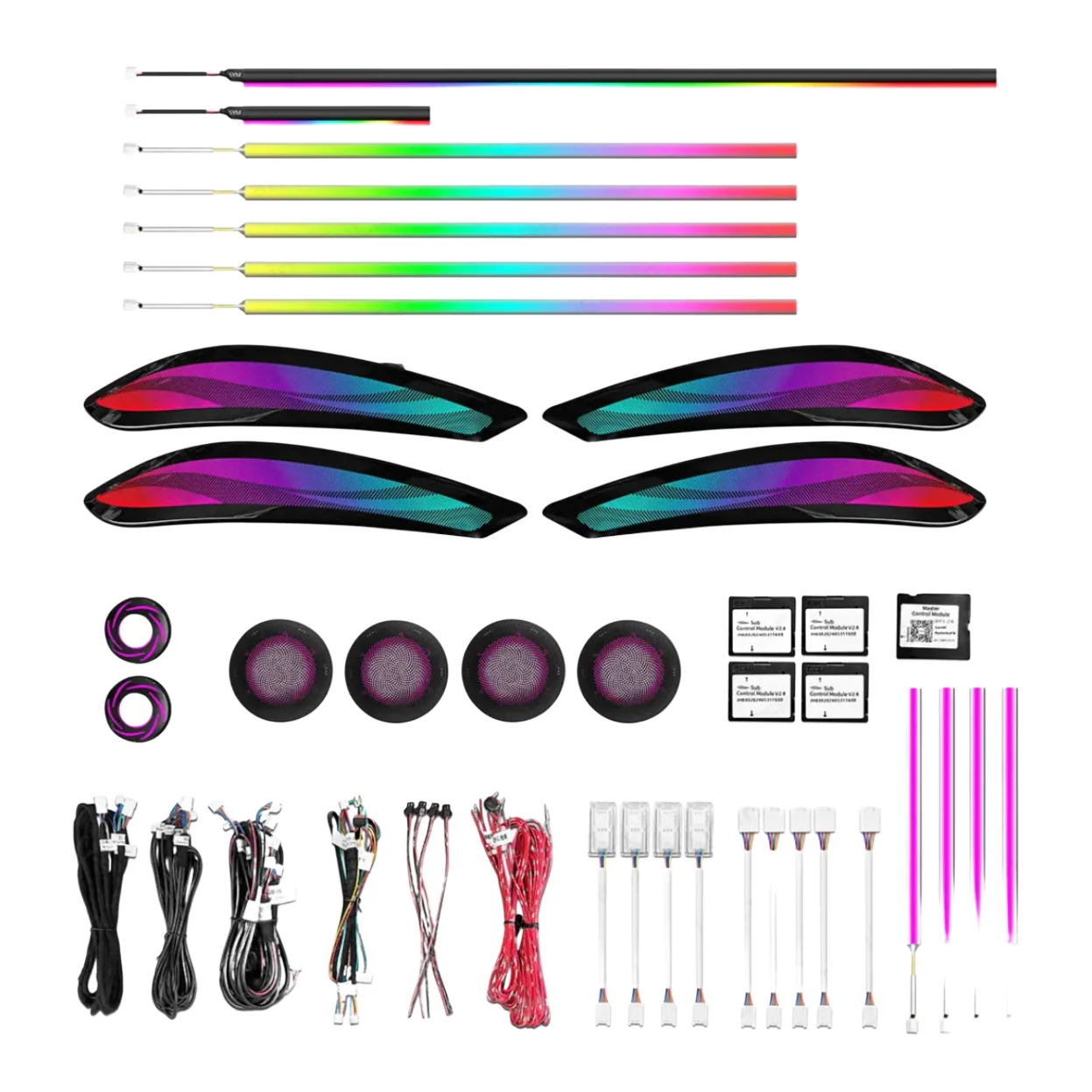 (PRENOTA) Ambient Light per BMW Serie M3 F80, 256 Colori, APP - Image 6