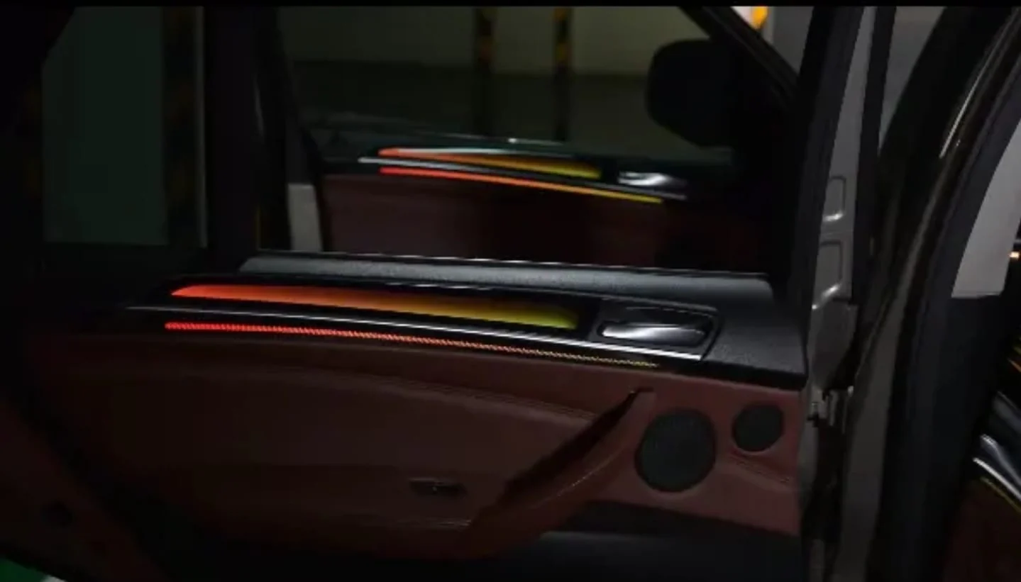 (PRENOTA) Ambient Light per BMW X5 E70 (2006-2013), 256 Colori, APP - Image 3