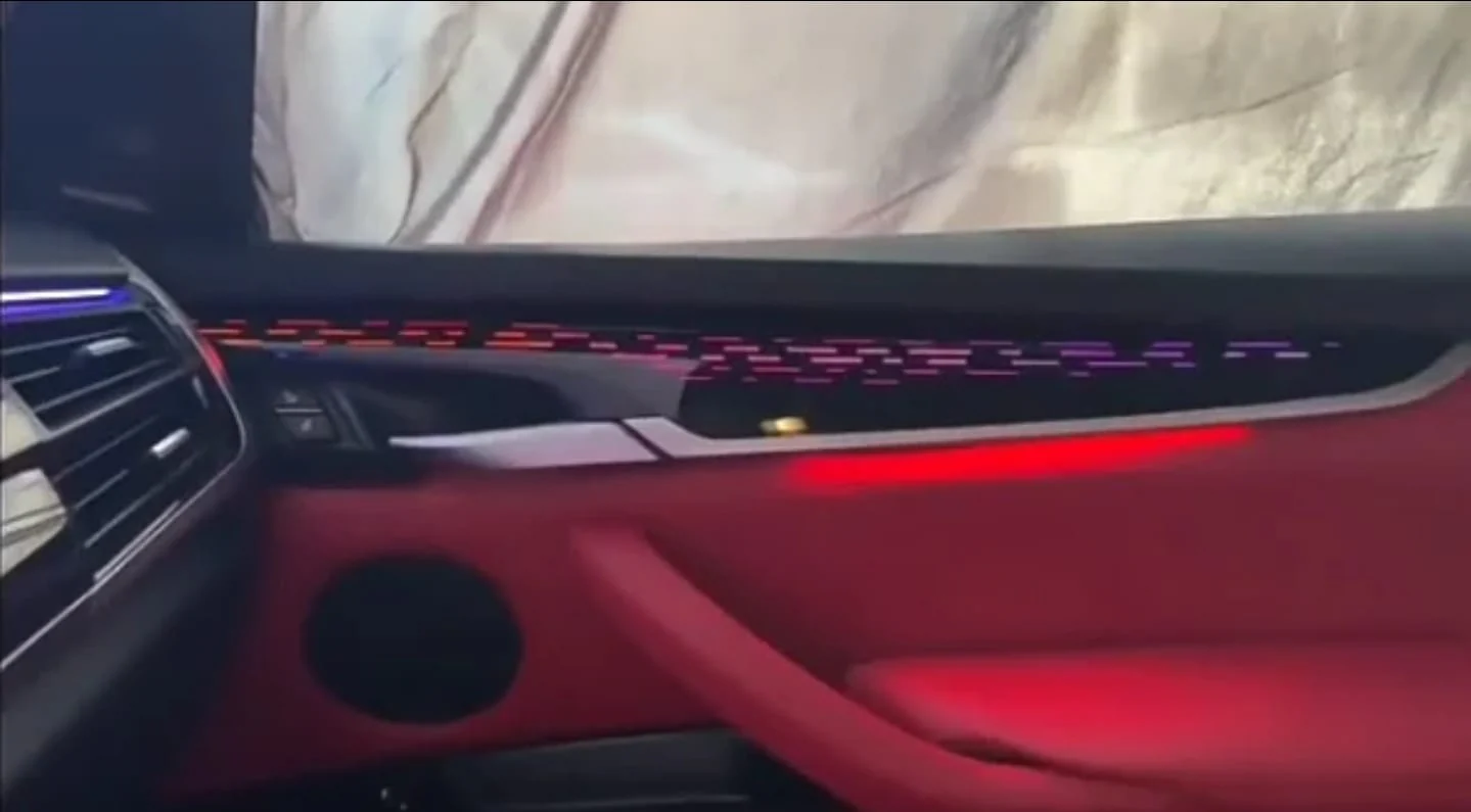 (PRENOTA) Ambient Light per BMW X5, X6, F15, F16 (2015-2019), 256 Colori, APP - Image 3