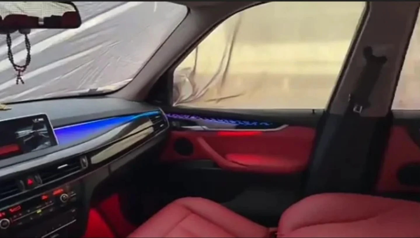 (PRENOTA) Ambient Light per BMW X5, X6, F15, F16 (2015-2019), 256 Colori, APP - Image 5