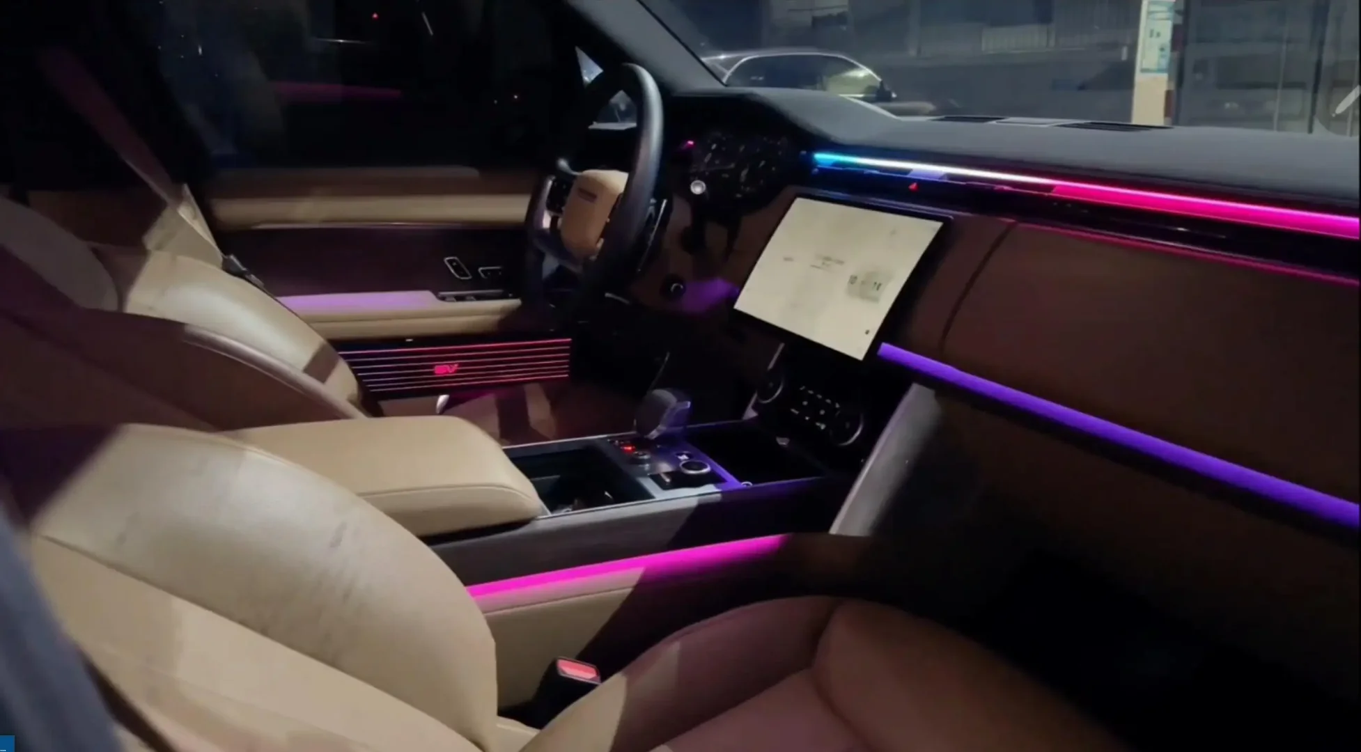 (PRENOTA) Ambient Light per Land Rover Range Rover Sport (2023-2025), 256 Colori, APP - Image 4