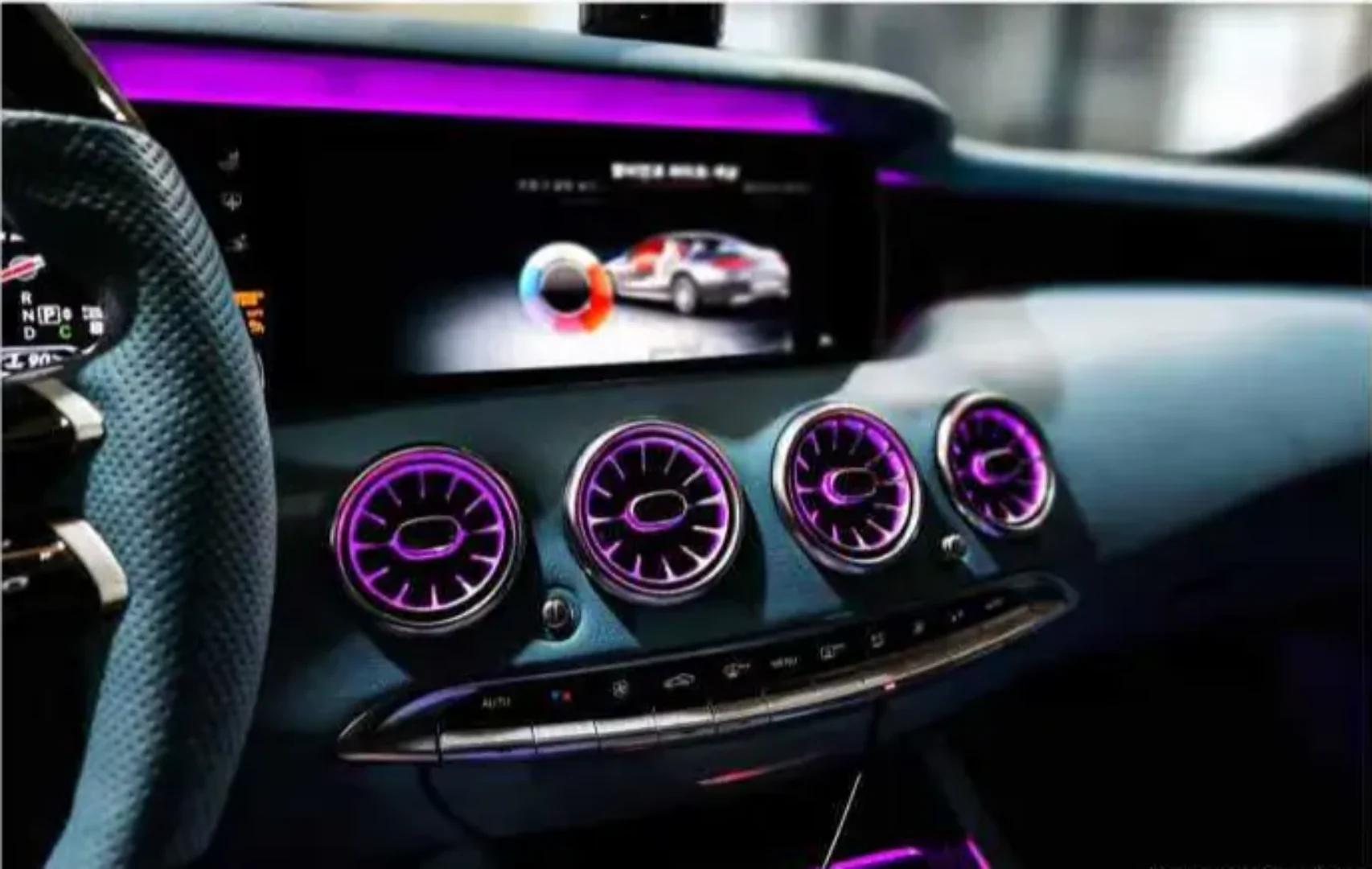 (PRENOTA) Ambient Light per Mercedes Classe S C217 (2014-2020), 256 Colori, APP - Image 5