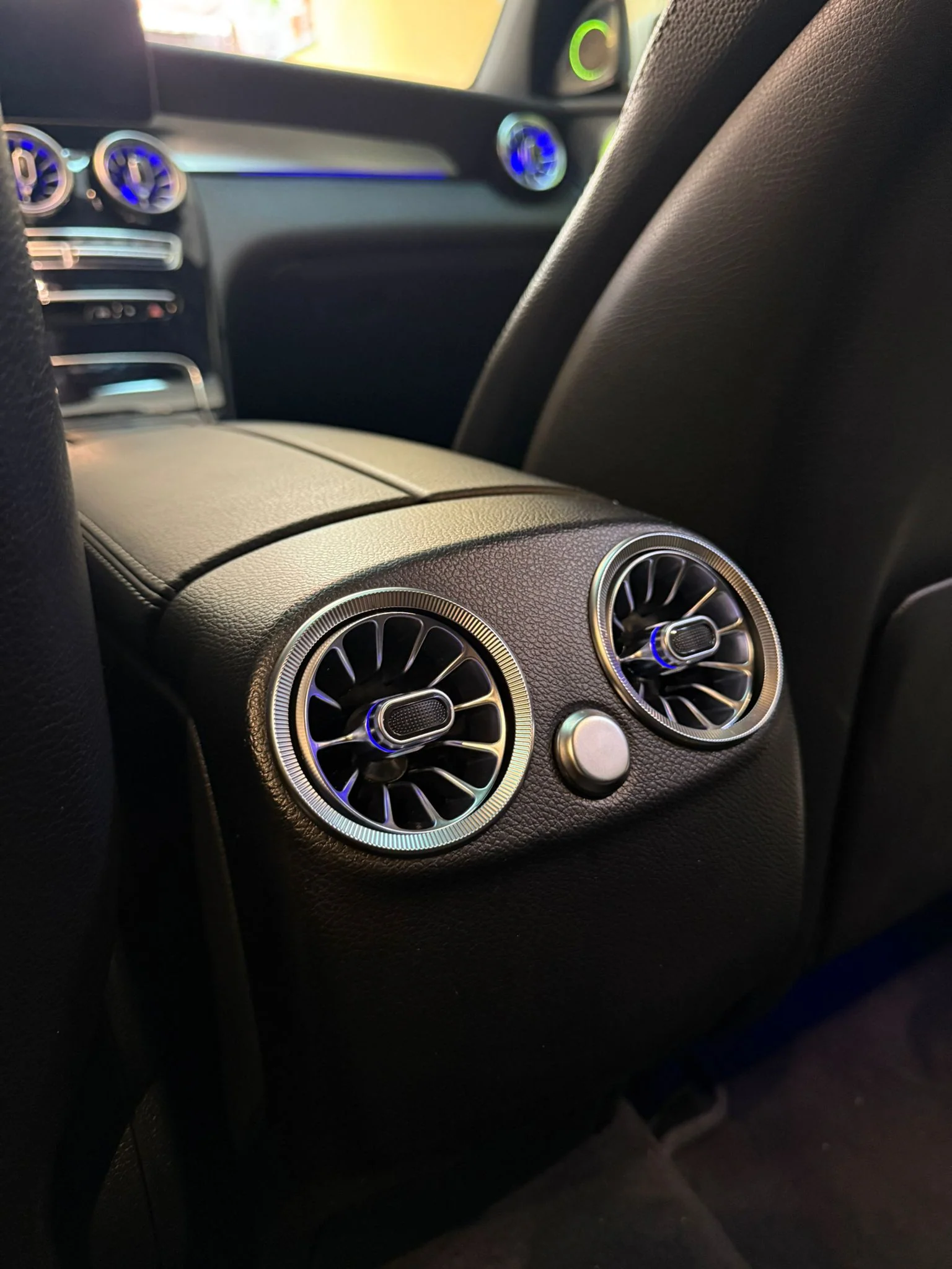 (PRENOTA) Ambient Light per Mercedes GLC X253, Classe C W205, 256 Colori, APP - Image 5