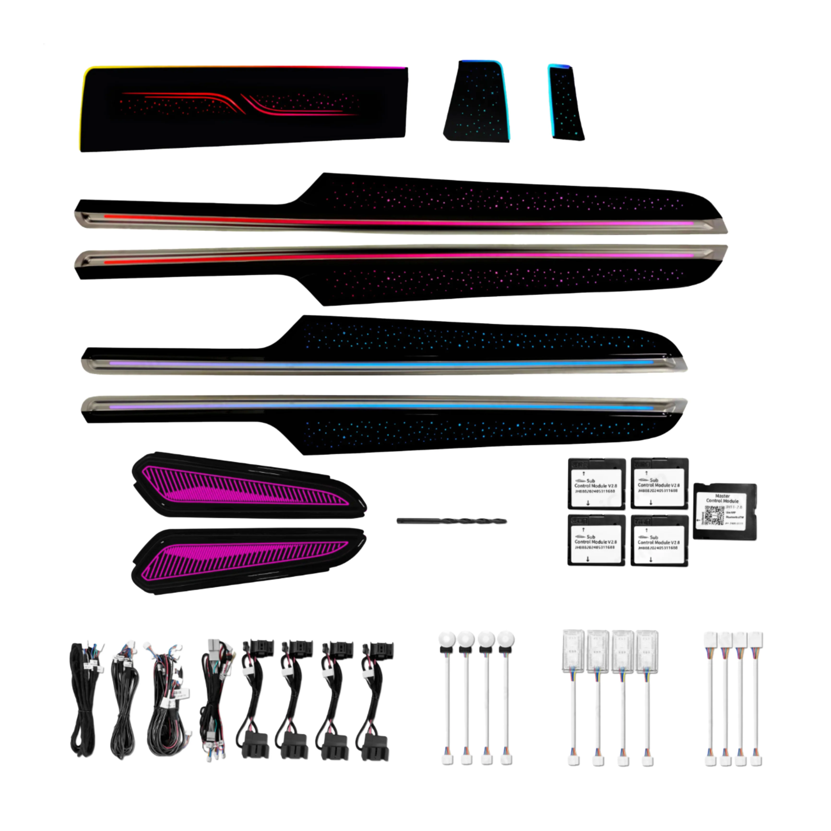 (PRENOTA) Ambient Light per Porsche Macan (2018+), 256 Colori, APP - Image 6