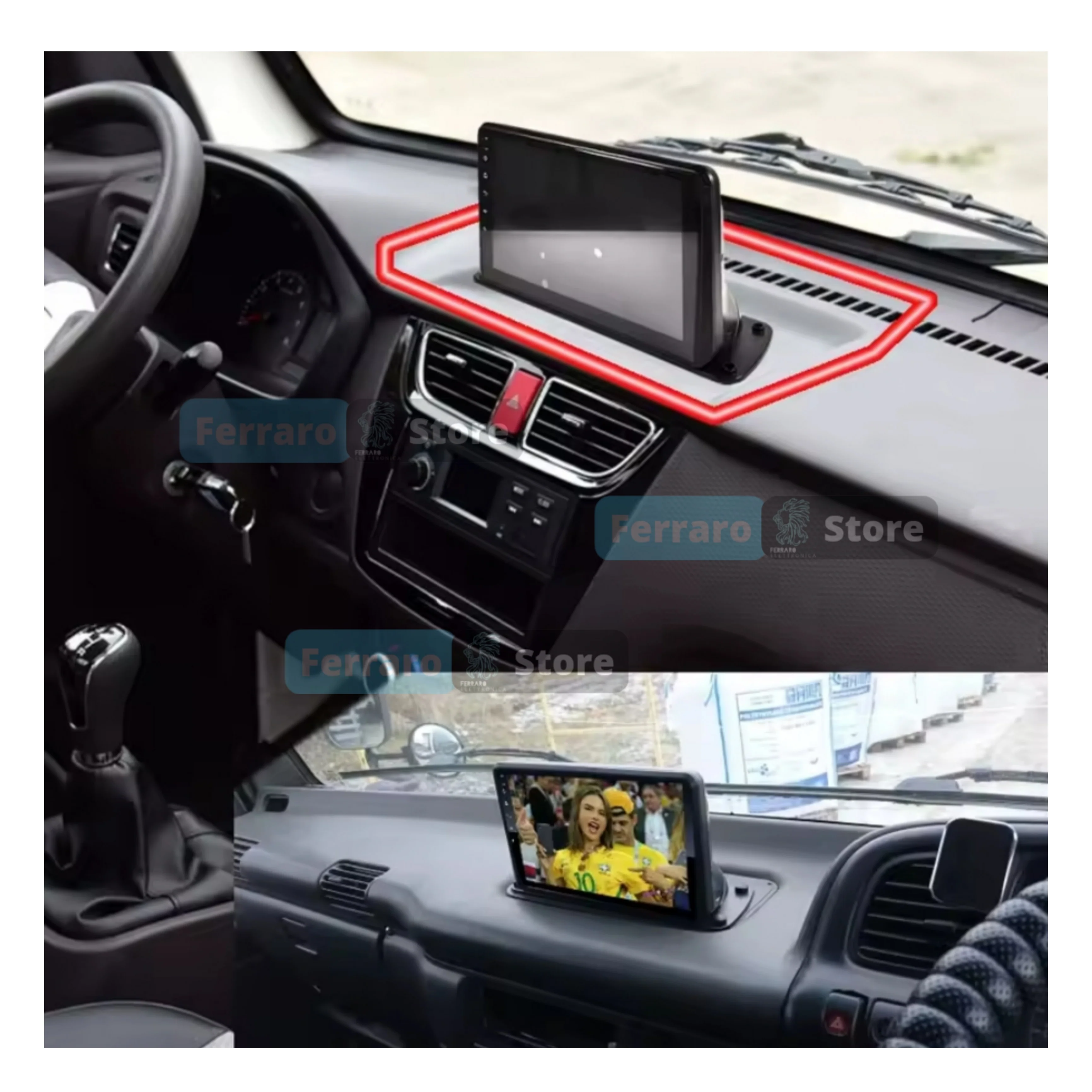 (PRENOTA) Autoradio con Telaio Universale 12.3", Android, Bluetooth, CarPlay, Android Auto, 4GB/8GB Ram - Image 3