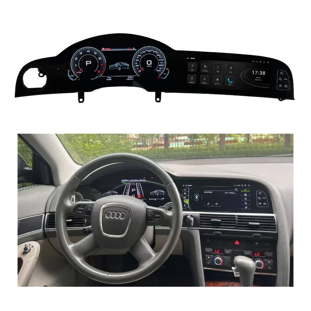 (PRENOTA)  Autoradio e Virtual Cockpit per Audi A6 C6 (2004-2011) 23.5" Android, Bluetooth, CarPlay, Android Auto, 6/128GB Ram - Image 4