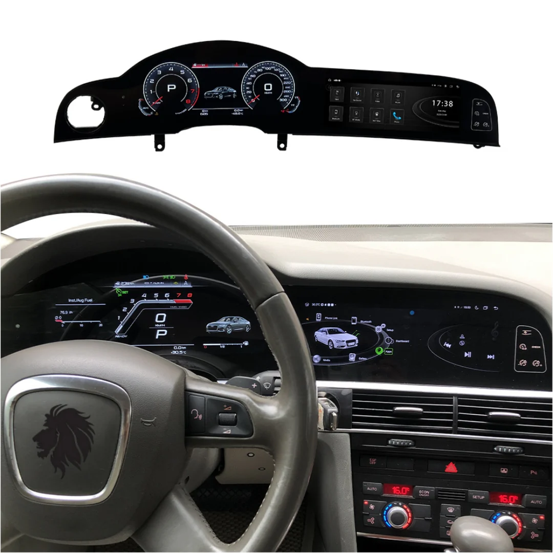 (PRENOTA)  Autoradio e Virtual Cockpit per Audi A6 C6 (2004-2011) 23.5" Android, Bluetooth, CarPlay, Android Auto, 6/128GB Ram - Image 5