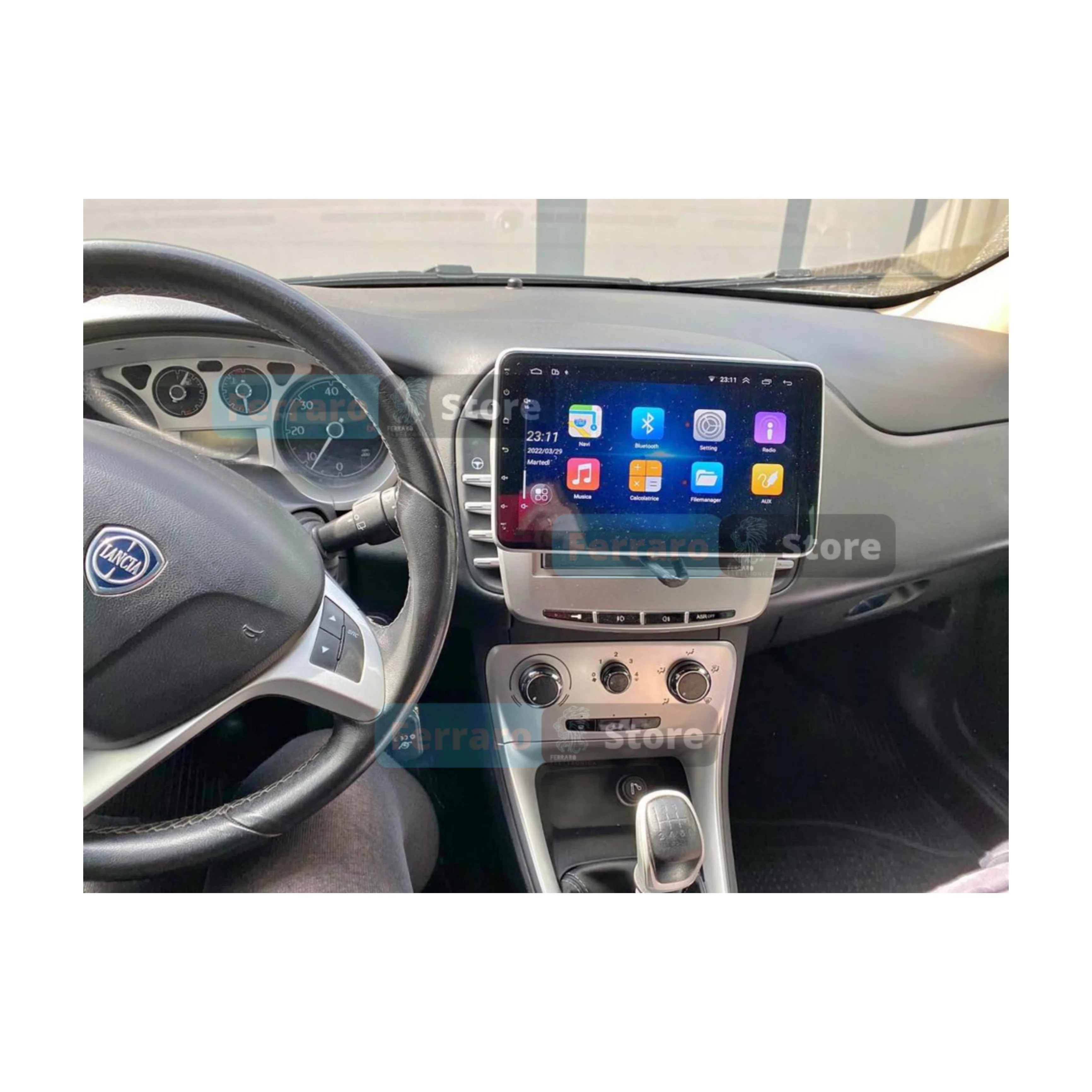 Autoradio per Lancia Delta 10" | 2008-2014 | Android | Bluetooth | CarPlay | Android Auto | 2GB/6GB/8GB Ram - Image 3