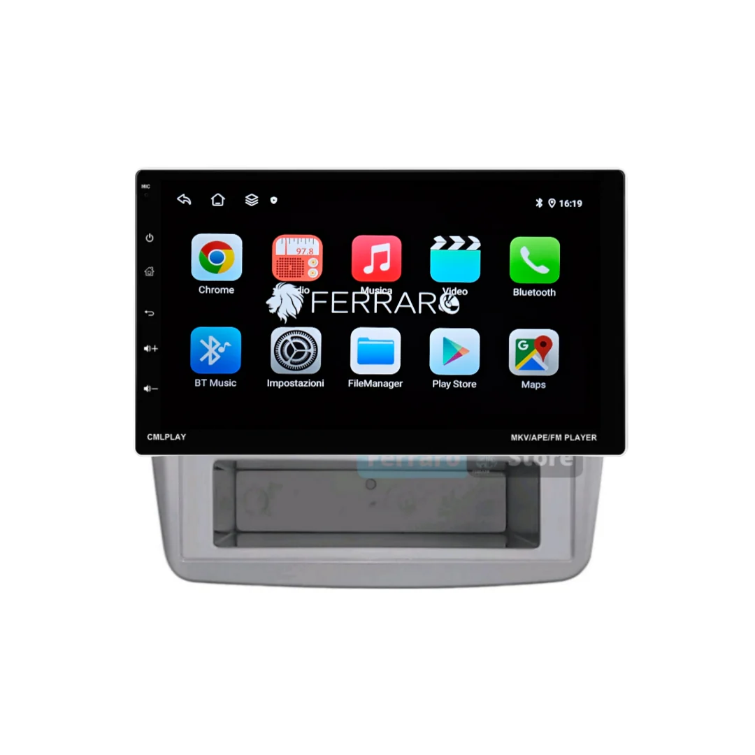 Autoradio per AlfaRomeo Mito | 1Din 9" | 2008-2018 | Android | Bluetooth | Estraibile | CarPlay | Android Auto | 2/4GB Ram - Image 2