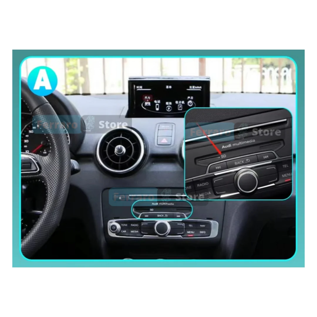 Autoradio per Audi A1, S1, Q2, 10.25" (2012-2020) Android, Bluetooth, CarPlay, Android Auto, 4/64GB RAM - Image 3