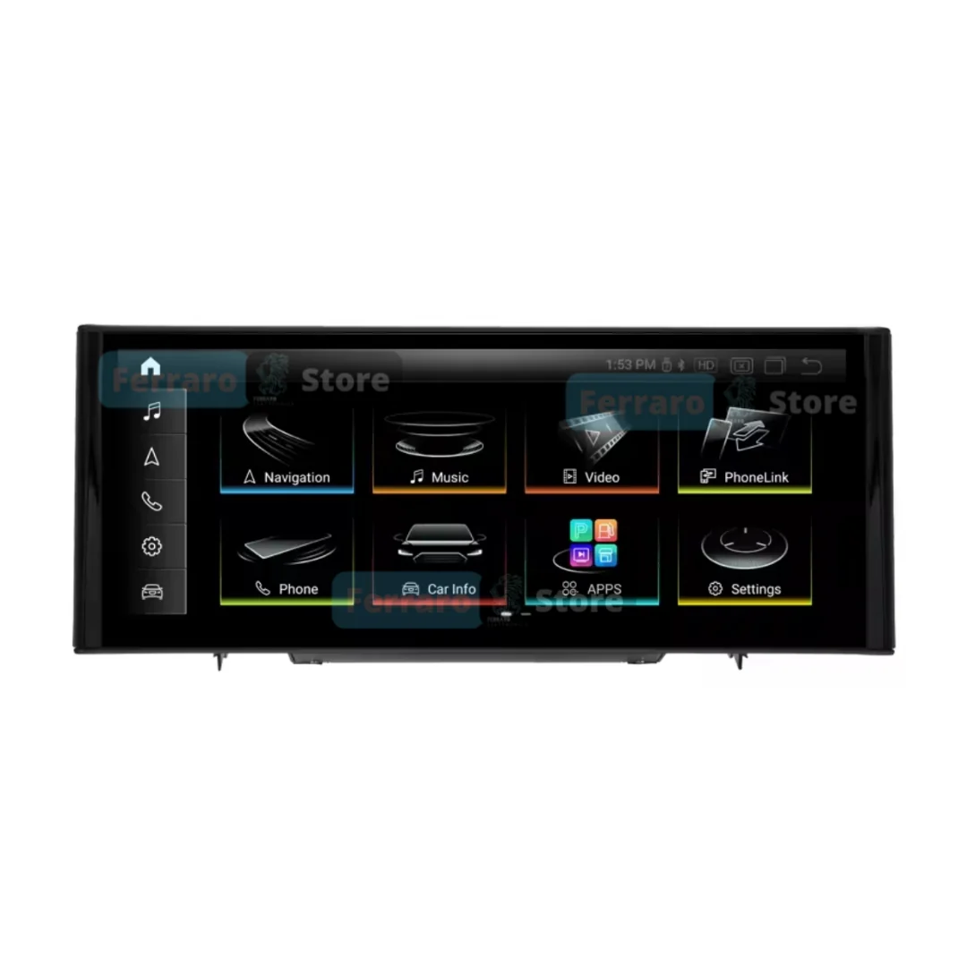 Autoradio per Audi A1, S1, Q2, 10.25" (2012-2020) Android, Bluetooth, CarPlay, Android Auto, 4/64GB RAM