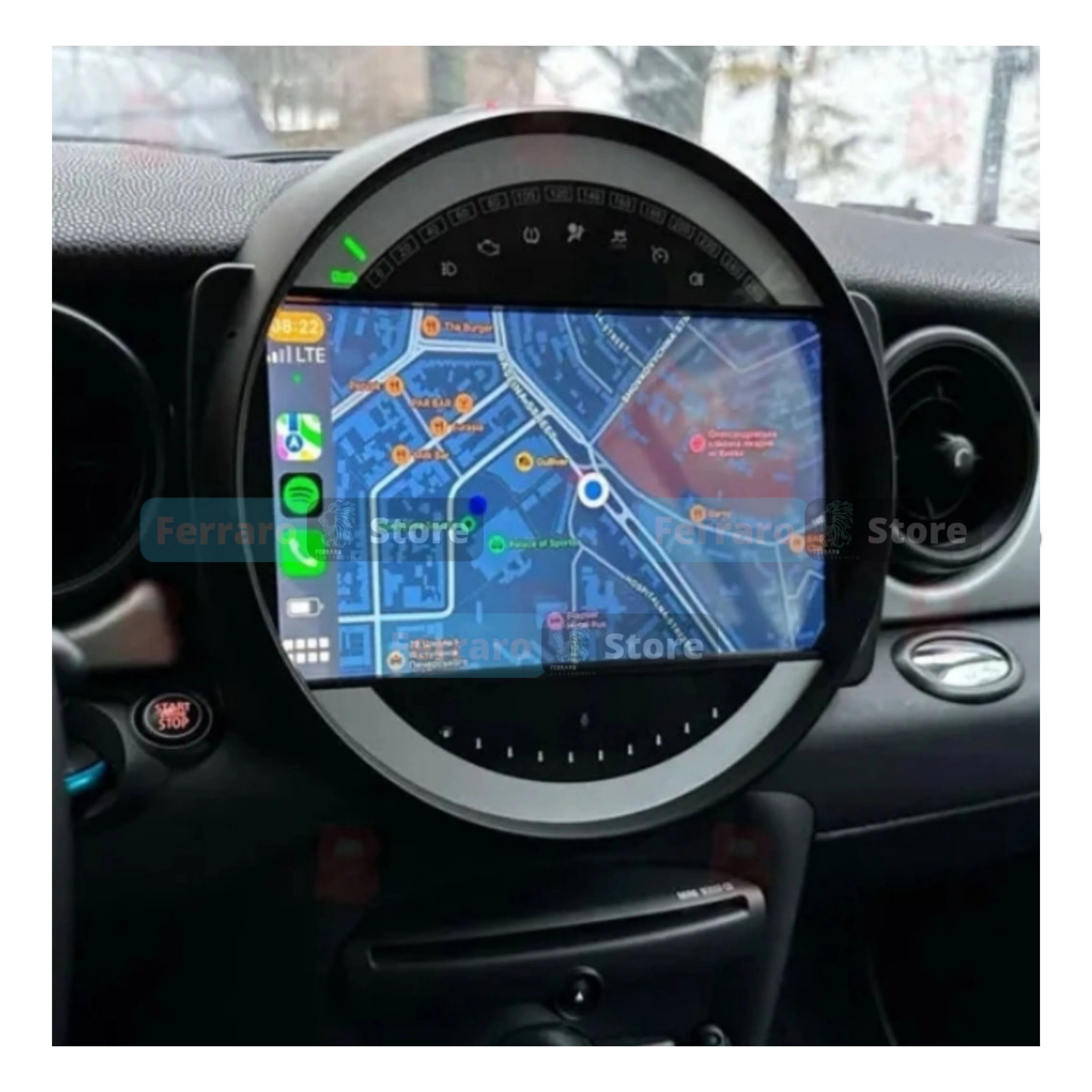 Autoradio per Mini Cooper R51, R56, R57, R58, R60, R61 9" (2007-2014) Android, Bluetooth, CarPlay | Android Auto | 2GB/4GB/6GB/8GB Ram - Image 3