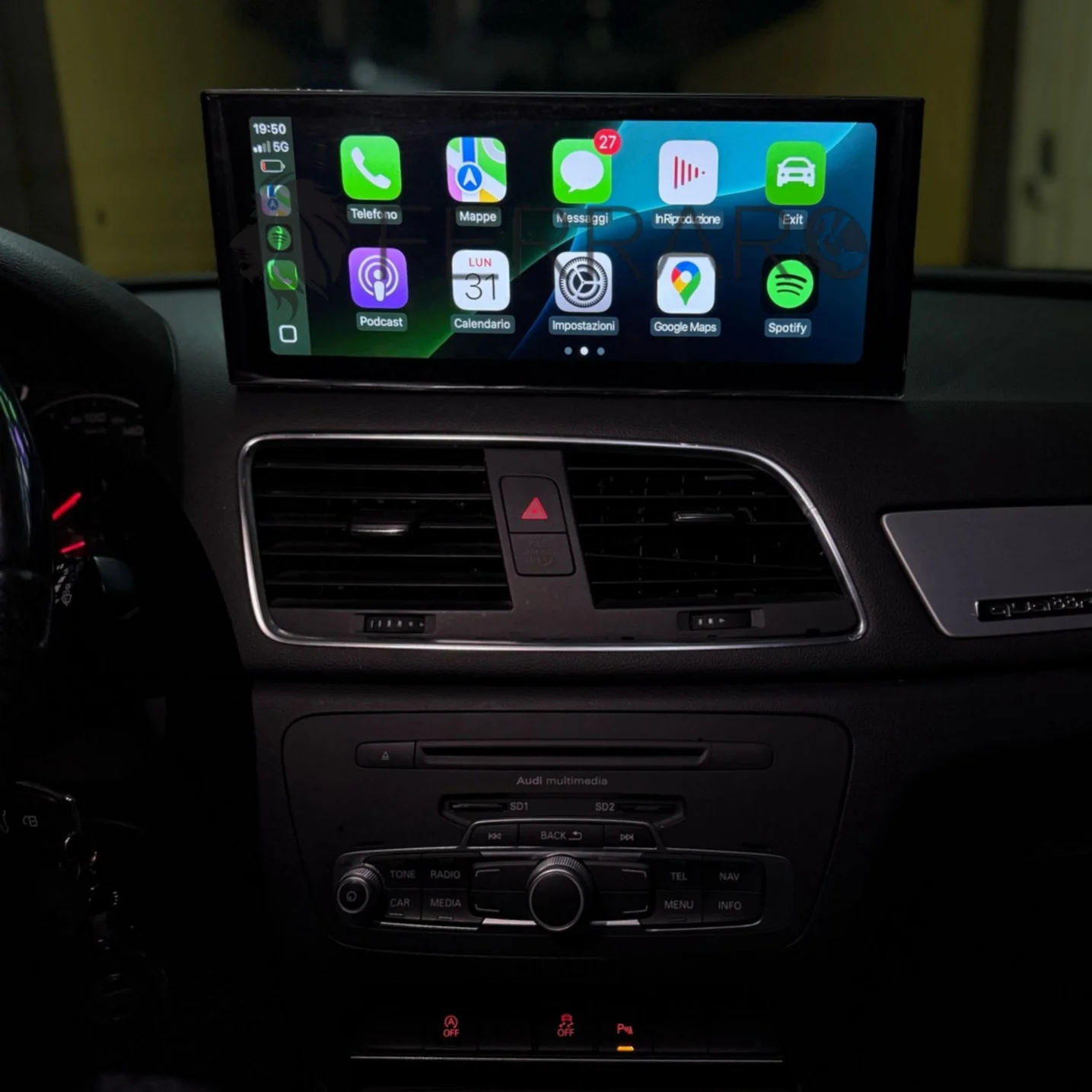 Autoradio per Audi Q3 | 12.3" | 2012-2018 | Android | Bluetooth | CarPlay | Android Auto | 4/64GB Ram - Image 5
