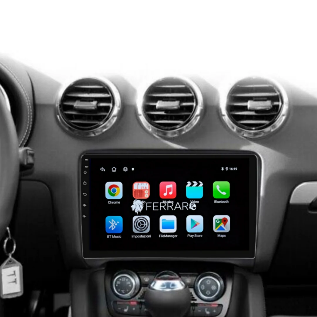 Autoradio per Audi TT 9" (2006-2014) Android, Bluetooth, CarPlay, Android Auto, 2GB/4GB/6GB/8GB Ram - Image 4