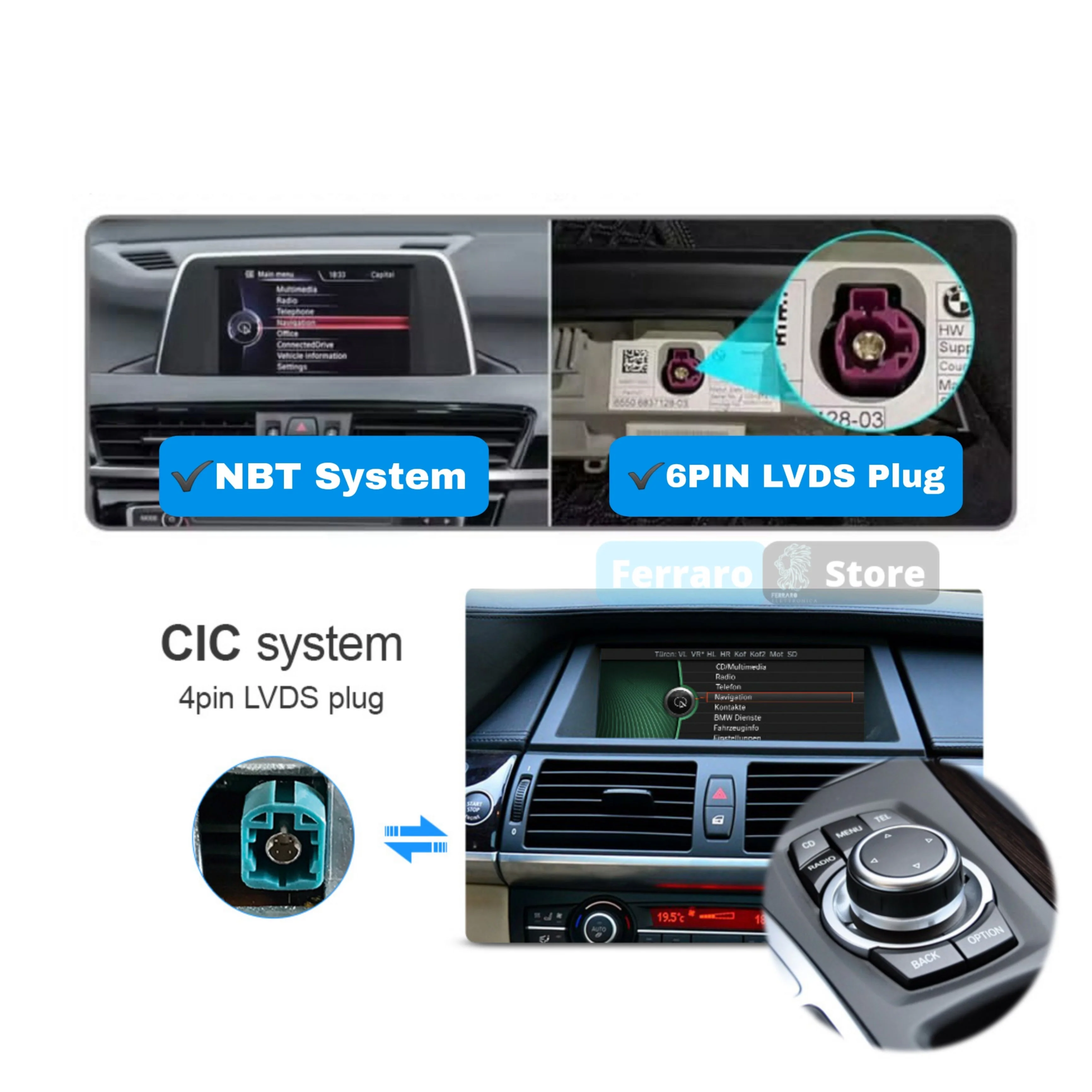 (PRENOTA) Autoradio per BMW BMW X3 F25, X4 F26 14.9" (2010-2017) Android, Bluetooth, CarPlay, Android Auto, 4/64GB Ram - Image 3