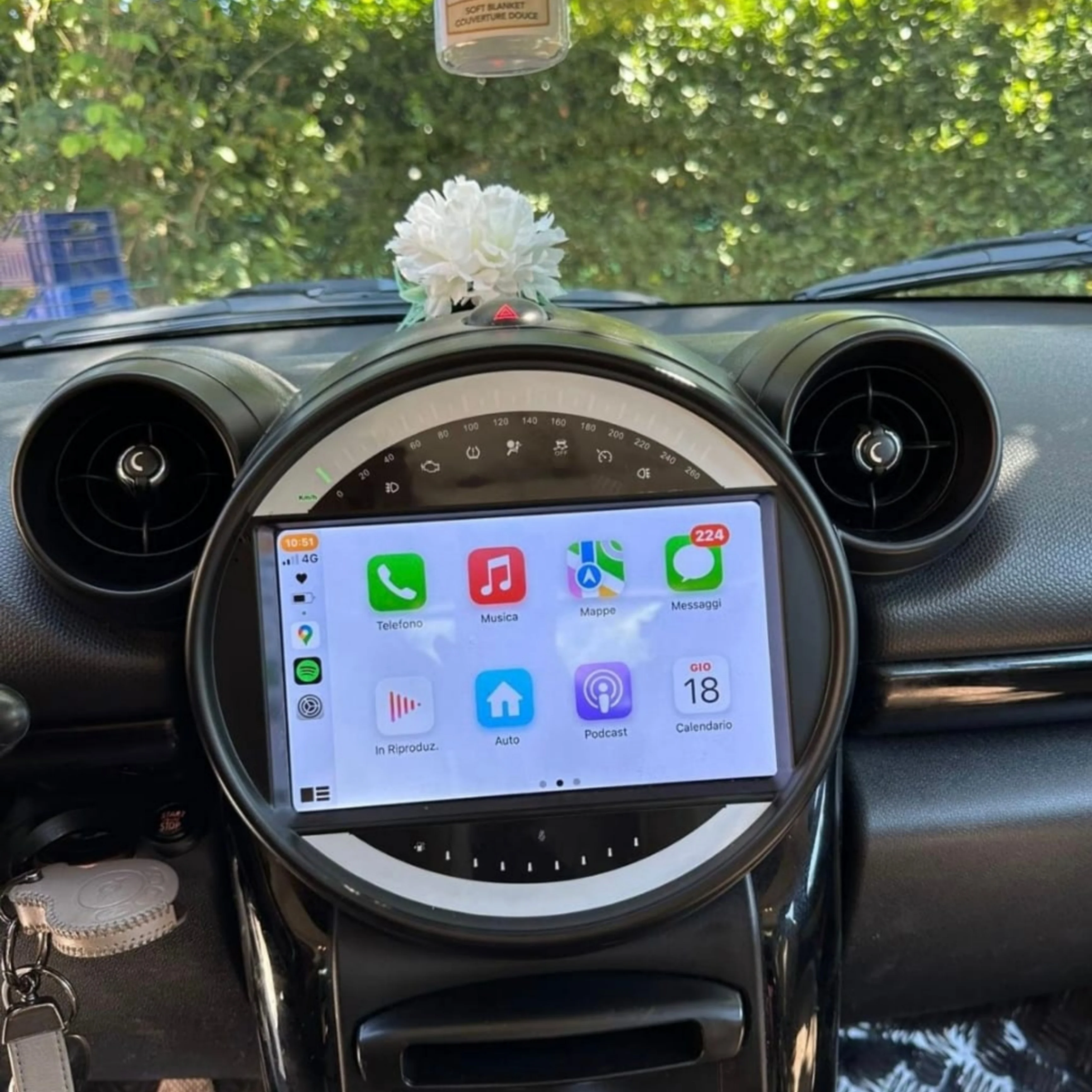 Autoradio per Mini Countryman R60 9" (2010-2017) Android,Bluetooth, CarPlay, Android Auto | 2GB/4GB/6GB/8GB Ram - Image 4