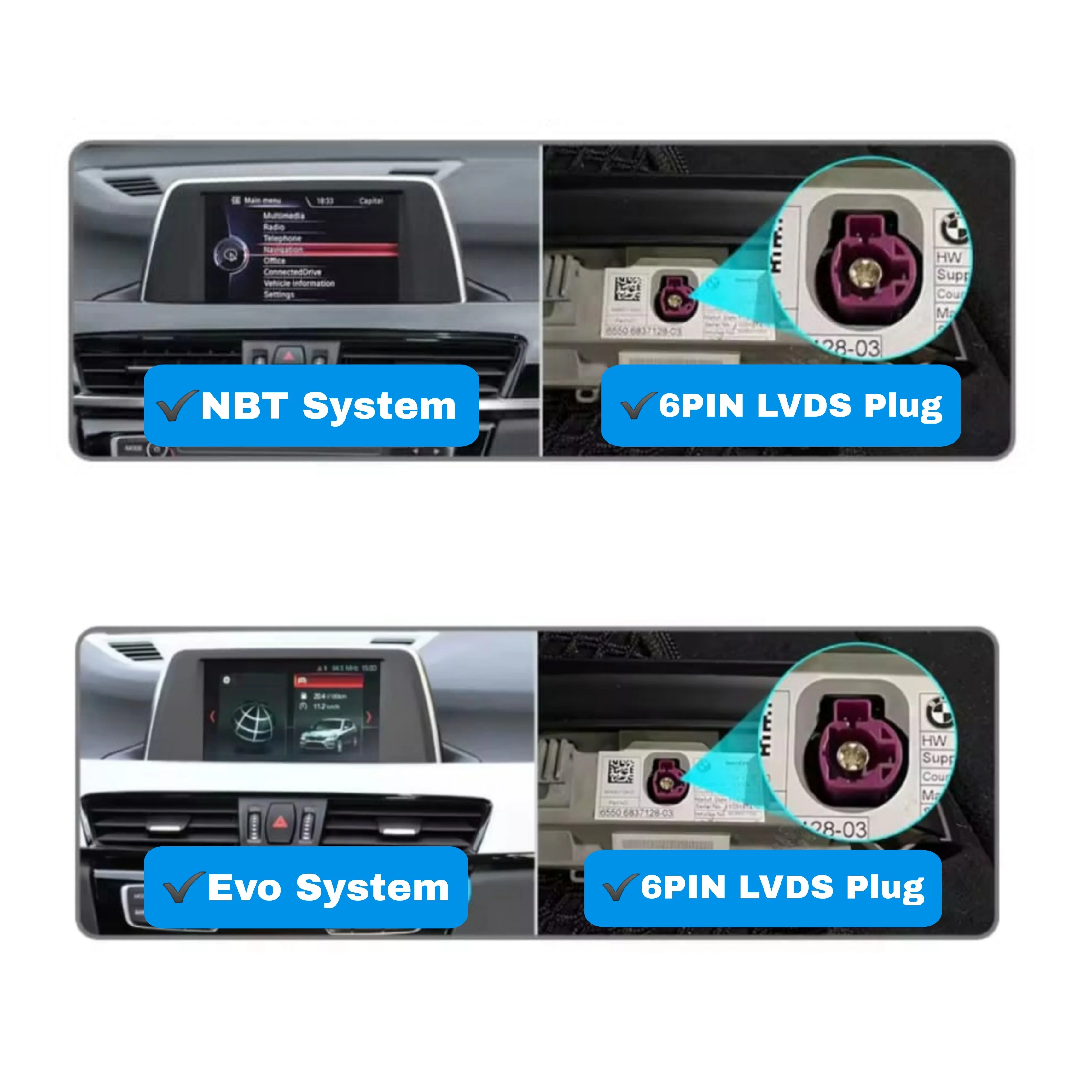 (PRENOTA) Autoradio per BMW X5 F15, X6 F16 12.3" (2013-2019) Android, Bluetooth, CarPlay, Android Auto, 4GB/8GB Ram - Image 3