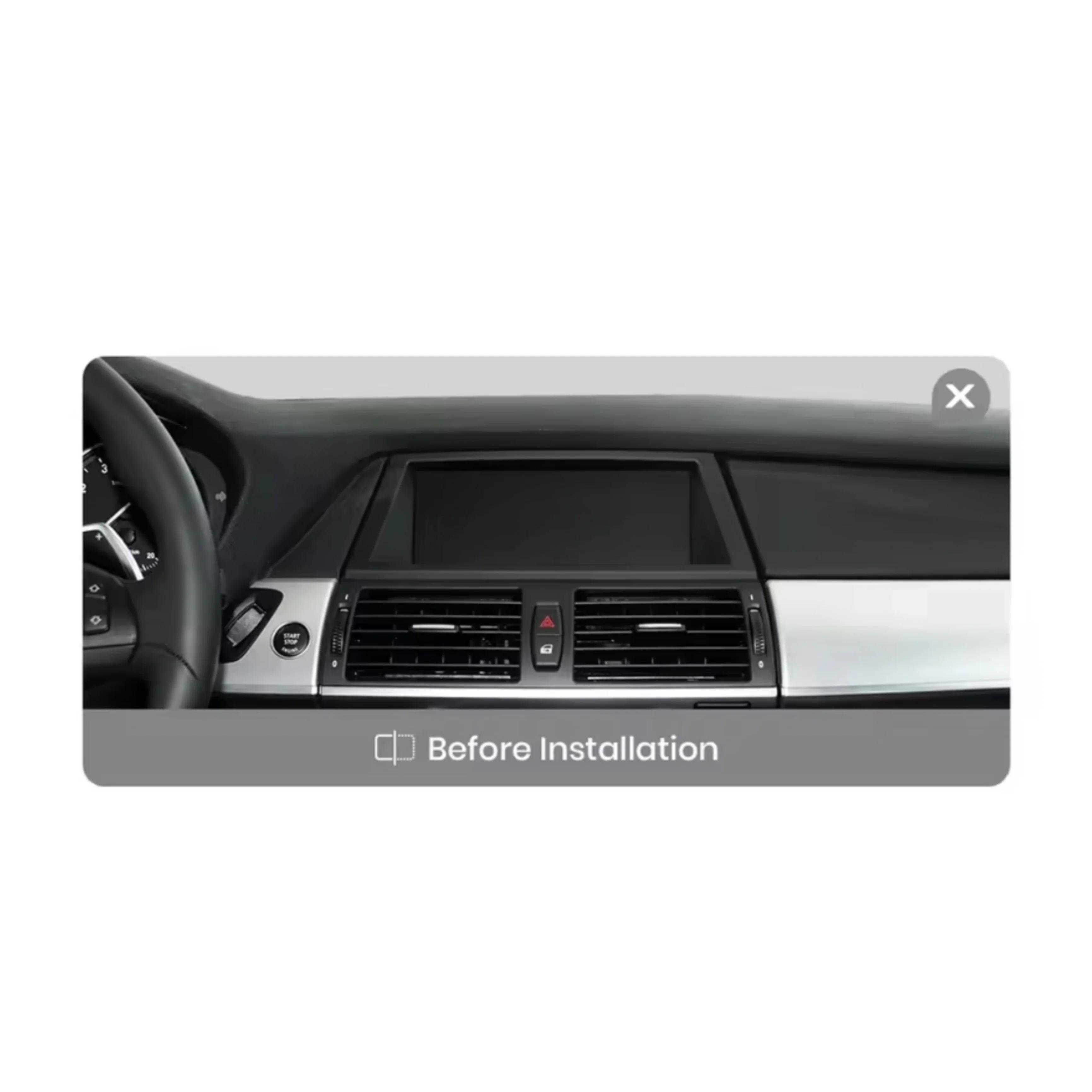 (PRENOTA) Autoradio per BMW X5, X6 12.3" (2006-2013) Android, Bluetooth, CarPlay, Android Auto, 4GB/8GB Ram - Image 2