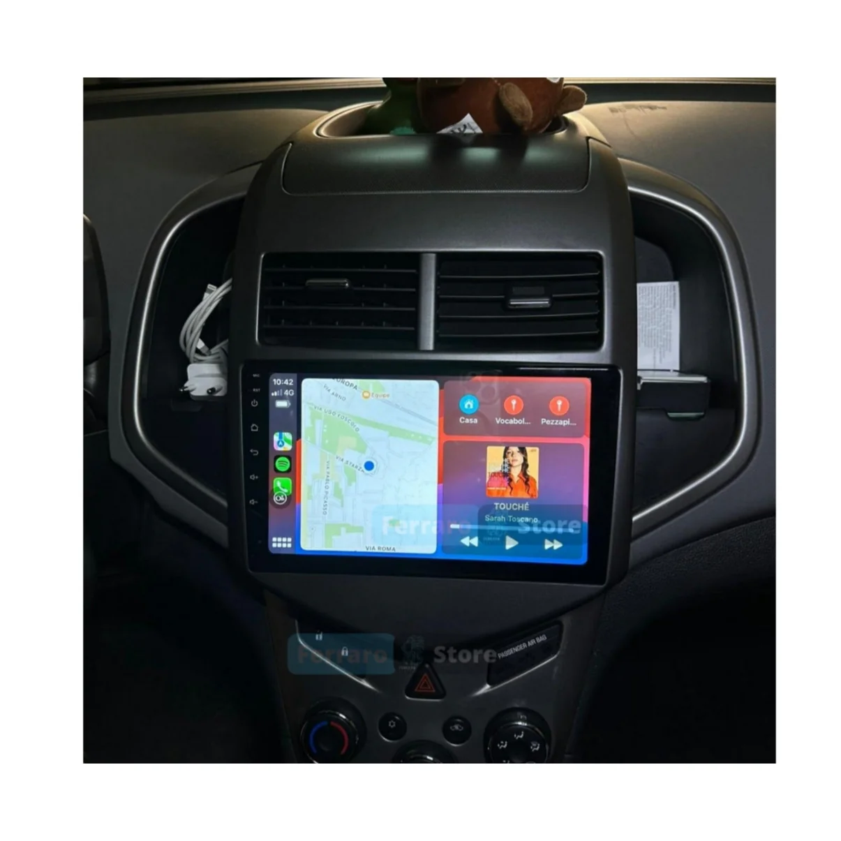 Autoradio per Chrevolet Aveo 9" (2011-2020) Android, Bluetooth, CarPlay, Android Auto, 2GB/4GB/6GB/8GB Ram - Image 4