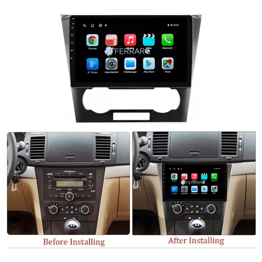 (PRENOTA) Autoradio per Chrevolet Chevy Epica 9" (2006-2011) Android, Bluetooth, CarPlay, Android Auto, 2GB/4GB/6GB/8GB Ram - Image 4