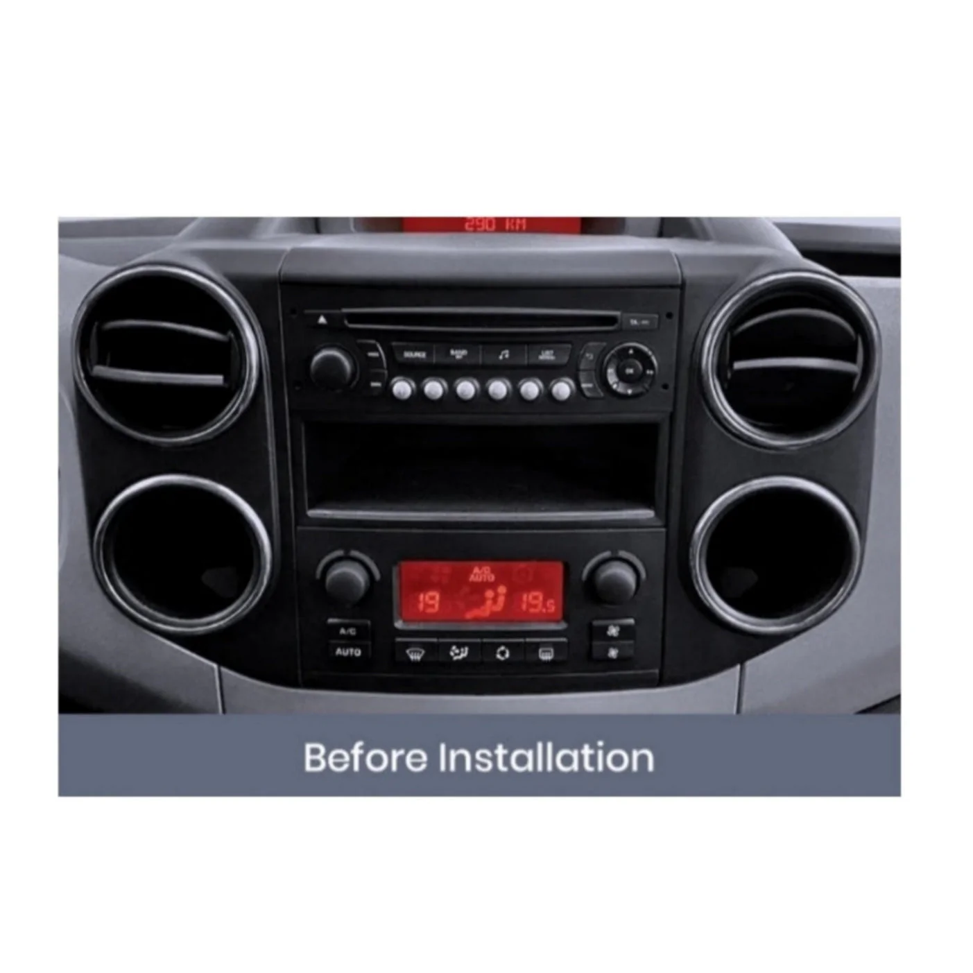 Autoradio per Citroen Berlingo B9, Peugeot Partner 6.9" (2008-2019) Android, Bluetooth, CarPlay, Android Auto, 2/32GB Ram - Image 2