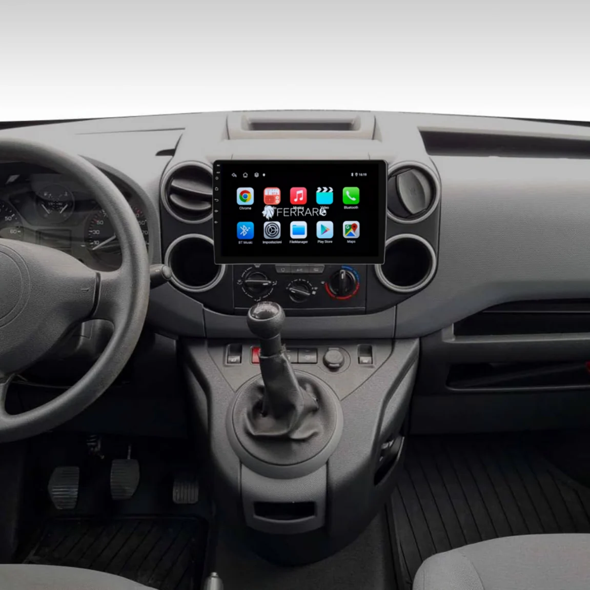 Autoradio per Citroen Berlingo B9, Peugeot Partner 9" (2008-2019) Android, Bluetooth, CarPlay, Android Auto, 2GB/4GB/6GB/8GB Ram - Image 4