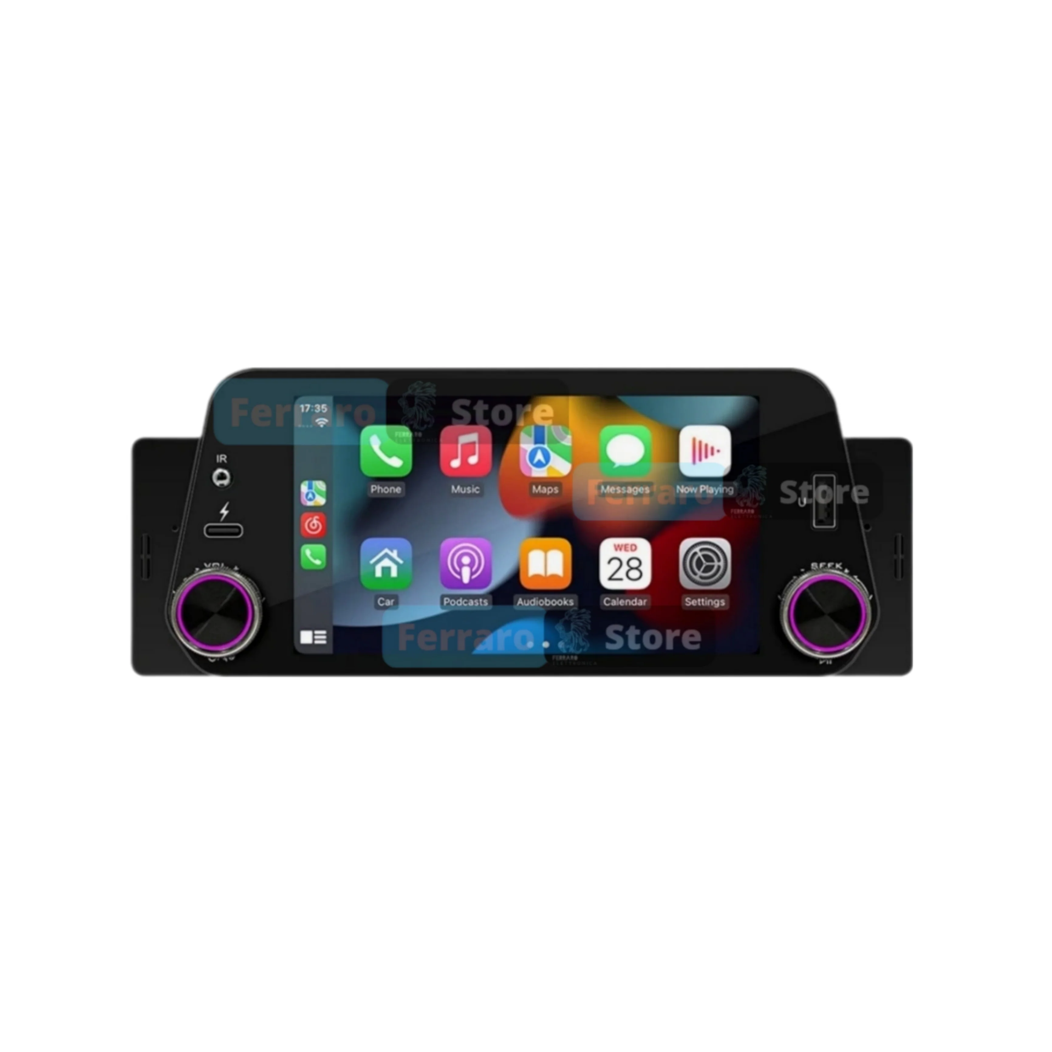 Autoradio per Renault Modus 5" | 2004-2013 | Bluetooth | Radio | USB | Navigatore | CarPlay e Android Auto Cablato