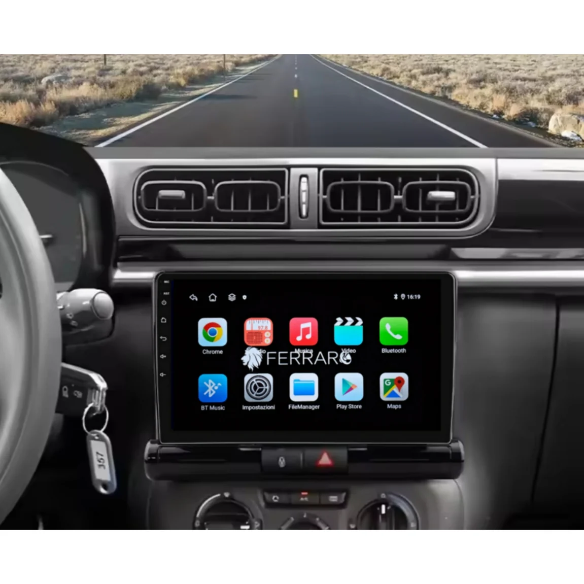 Autoradio per Citroen C3 9" (2016-2024) Android, Bluetooth, CarPlay, Android Auto, 2GB/4GB/6GB/8GB Ram - Image 5