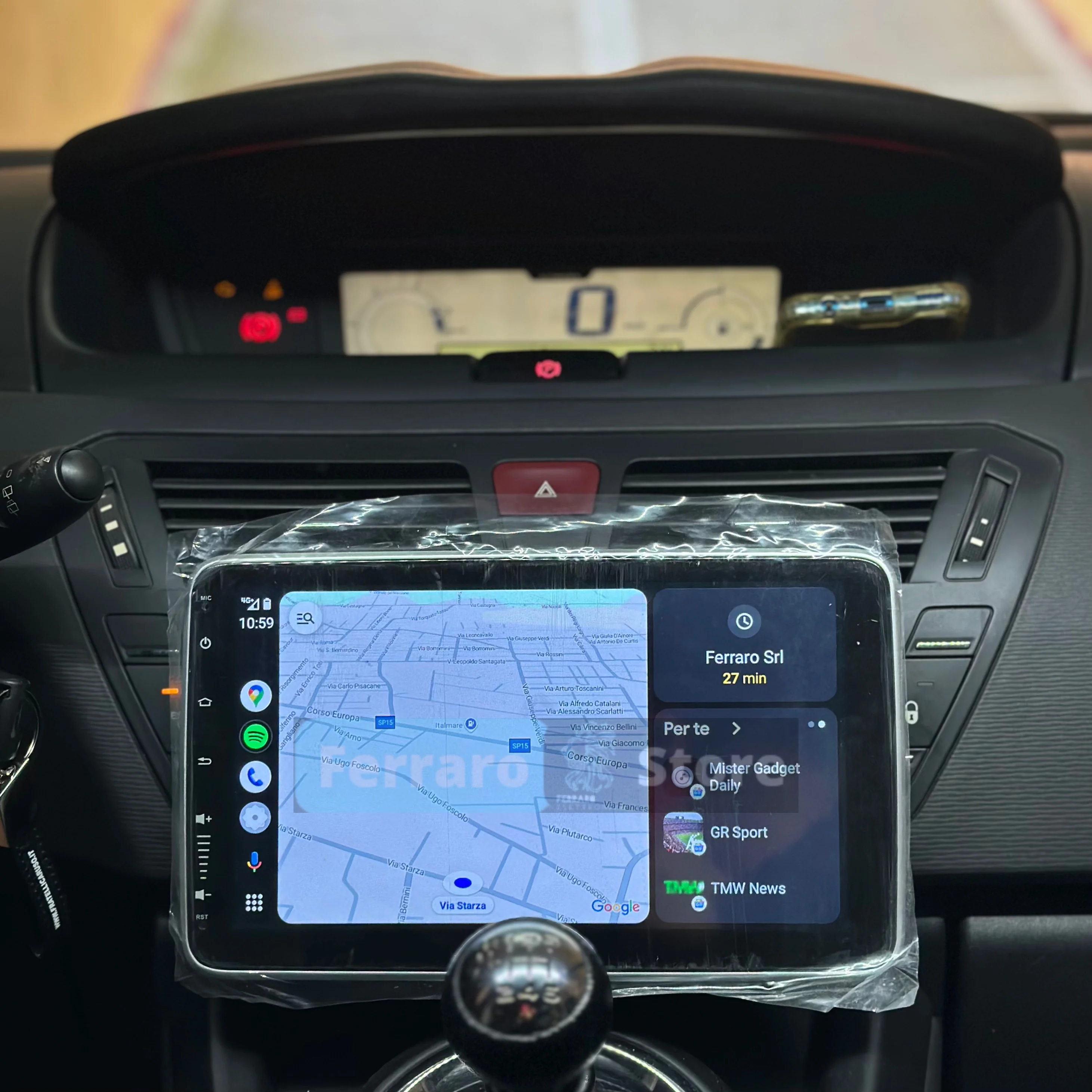 Autoradio per Citroen C4 Picasso 10" (2006-2013) Android, Bluetooth, CarPlay, Android Auto, 2GB/6GB/8GB Ram - Image 3