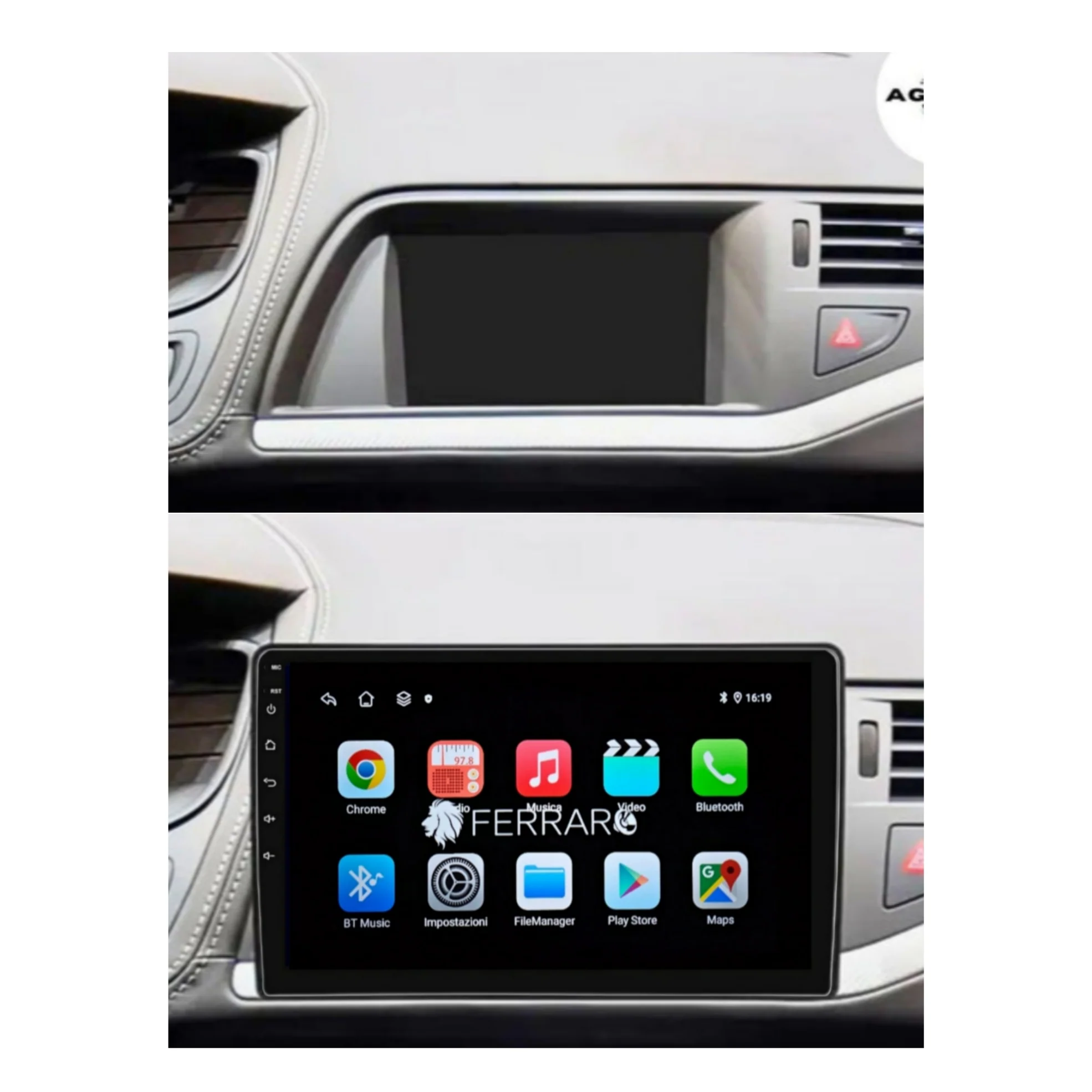 Autoradio per Citroen C5 10.1" | 2008-2017 | Android | Bluetooth | CarPlay | Android Auto | 2GB/4GB/8GB Ram - Image 4