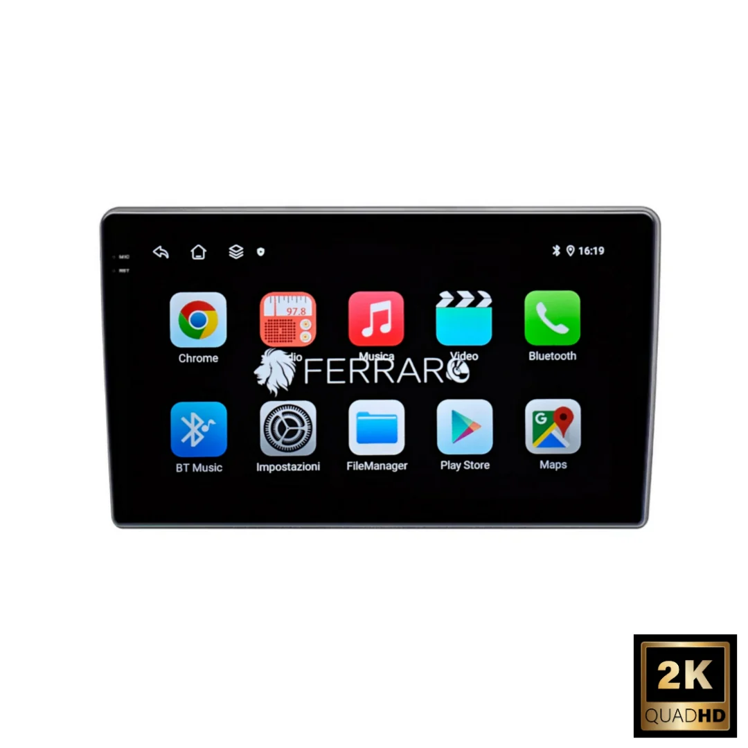 Autoradio per Opel Zafira B9" 2K | 2005-2014 | Android | Bluetooth | CarPlay | Android Auto | 12/256GB Ram