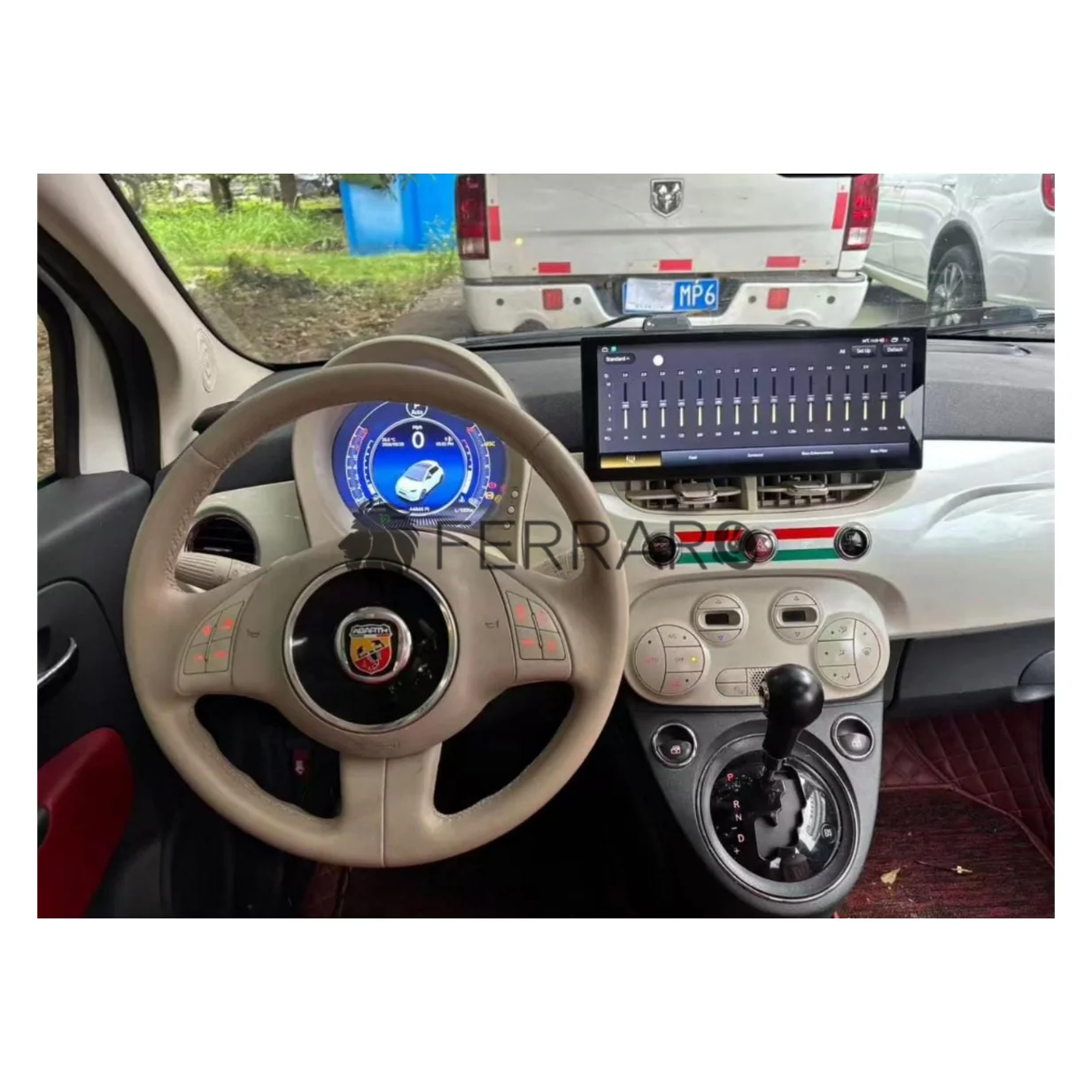 Autoradio per Fiat 500s 12.3" | 2007-2015 | Android | Bluetooth | CarPlay | Android Auto | 4/64GB Ram - Image 2